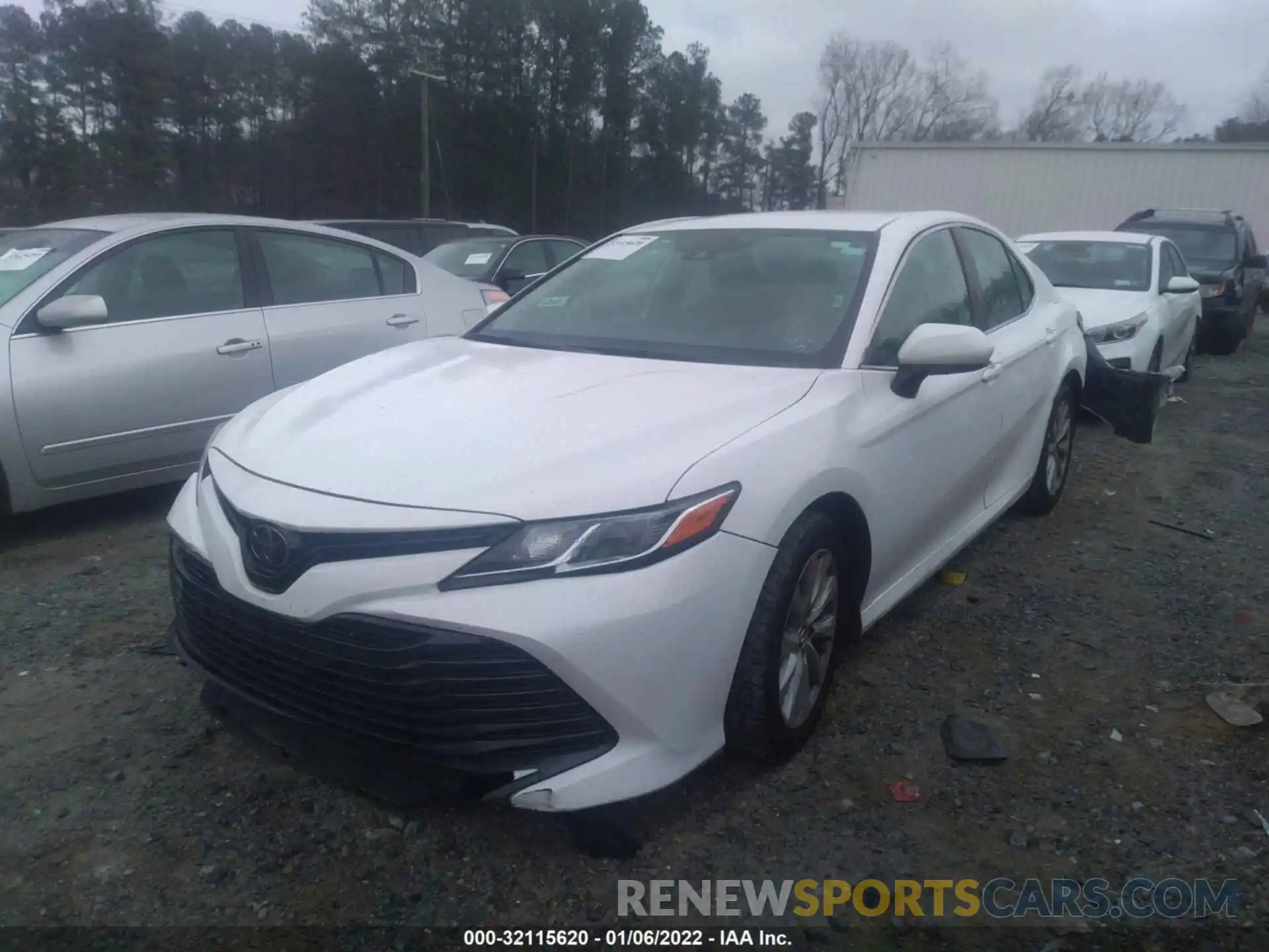 2 Photograph of a damaged car 4T1B11HK3KU197027 TOYOTA CAMRY 2019