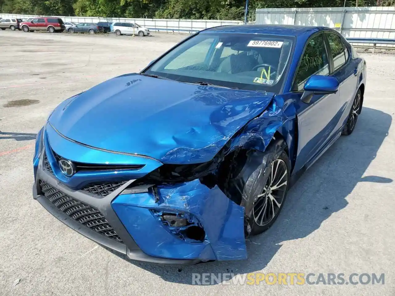 2 Photograph of a damaged car 4T1B11HK3KU197500 TOYOTA CAMRY 2019