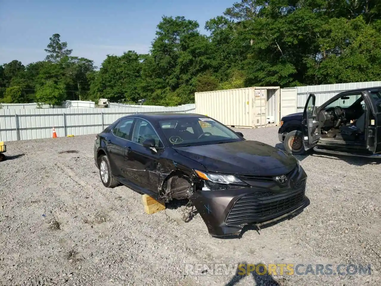 1 Photograph of a damaged car 4T1B11HK3KU197559 TOYOTA CAMRY 2019