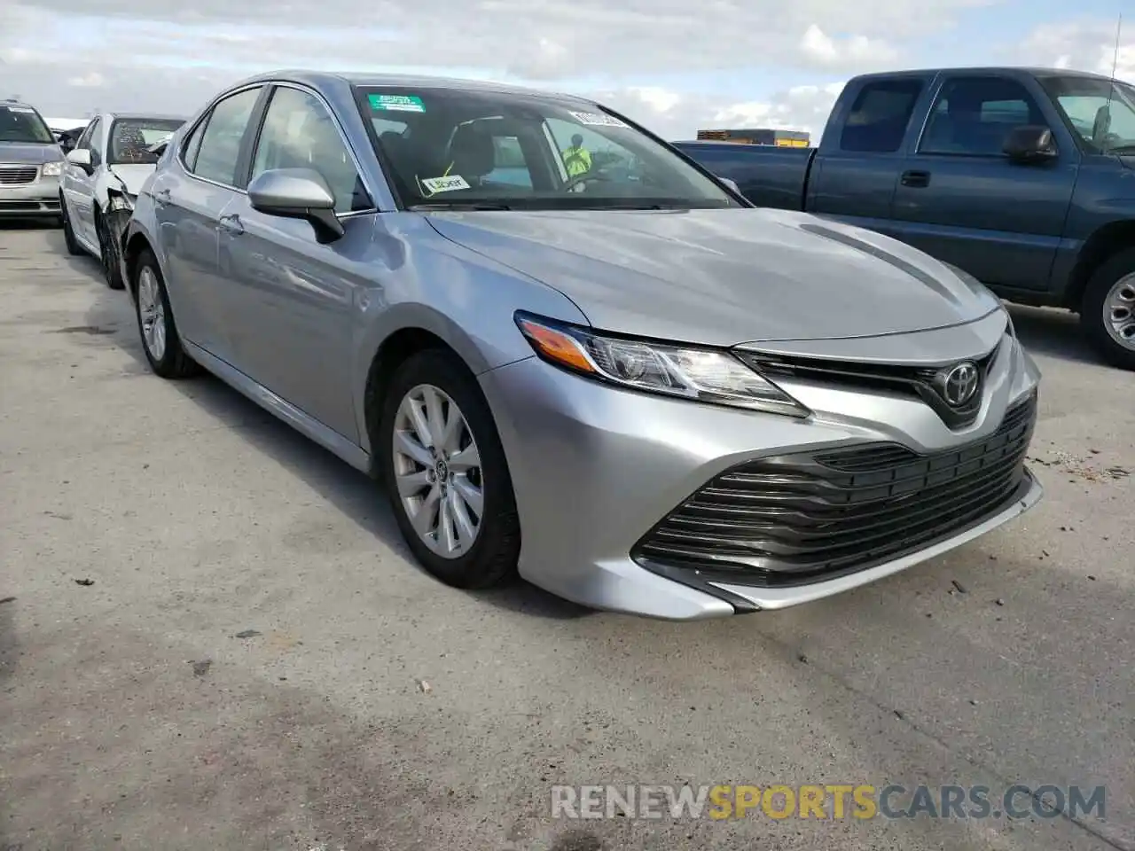 1 Photograph of a damaged car 4T1B11HK3KU197688 TOYOTA CAMRY 2019