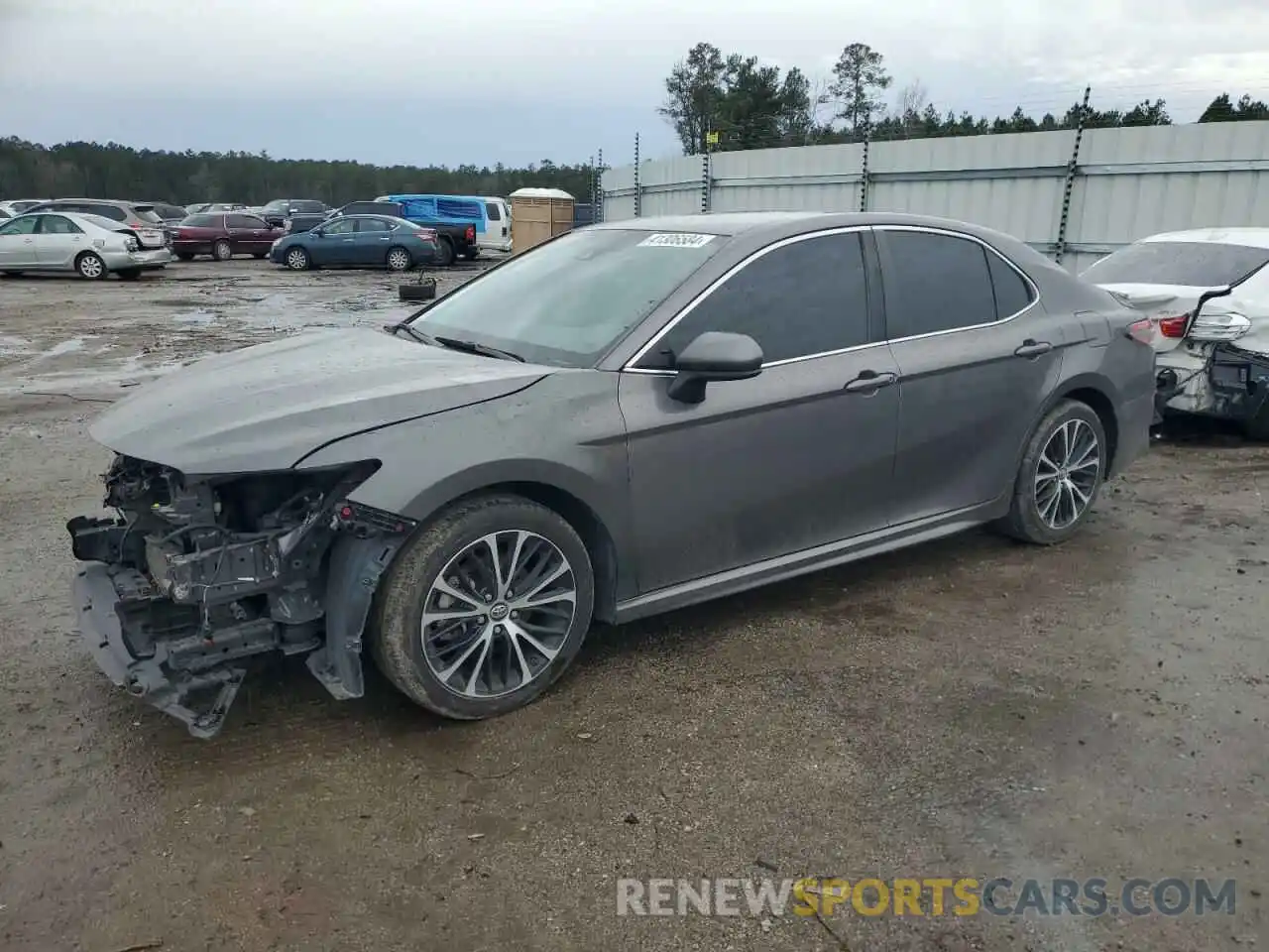 1 Photograph of a damaged car 4T1B11HK3KU198596 TOYOTA CAMRY 2019