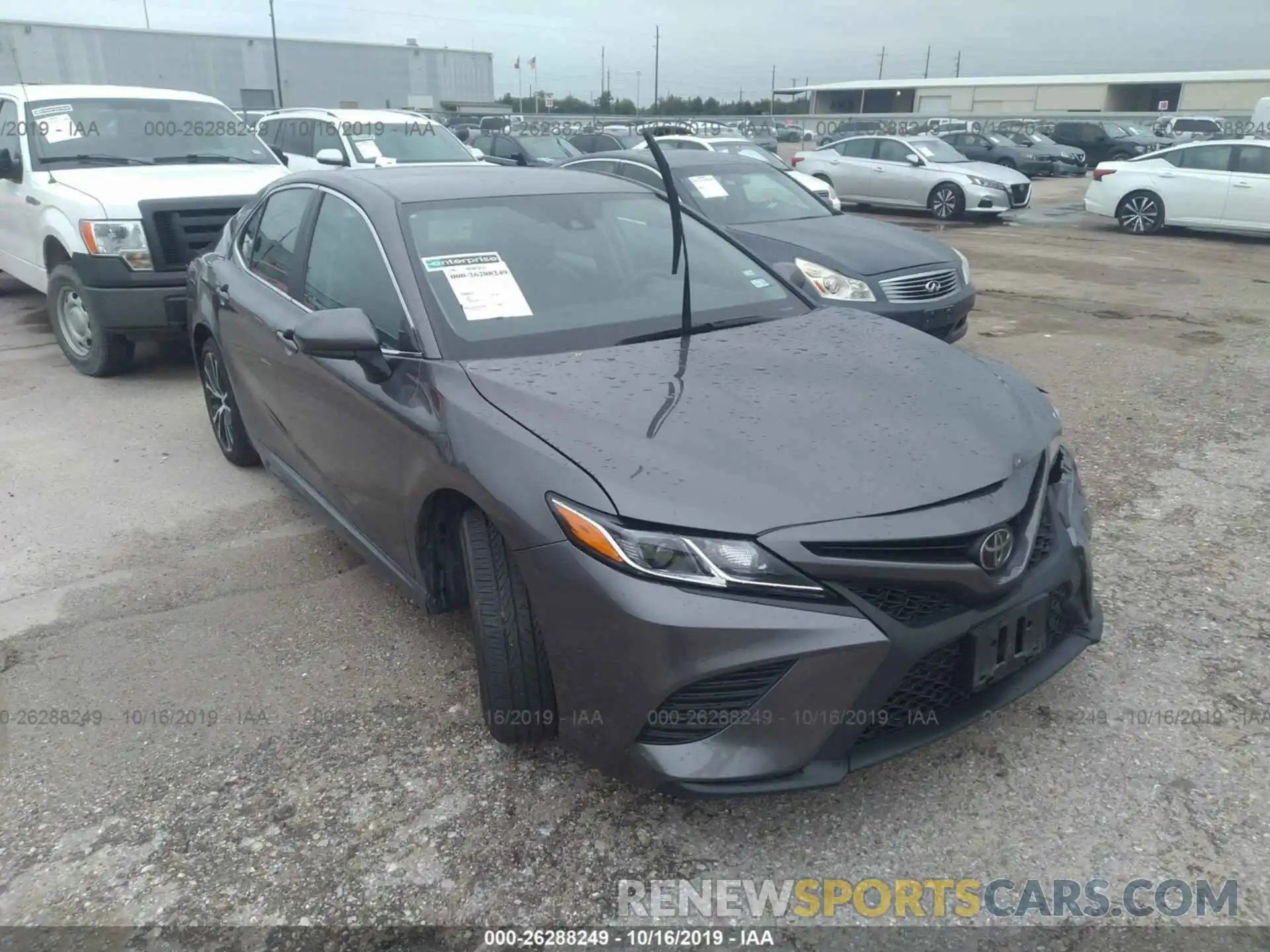 1 Photograph of a damaged car 4T1B11HK3KU199439 TOYOTA CAMRY 2019