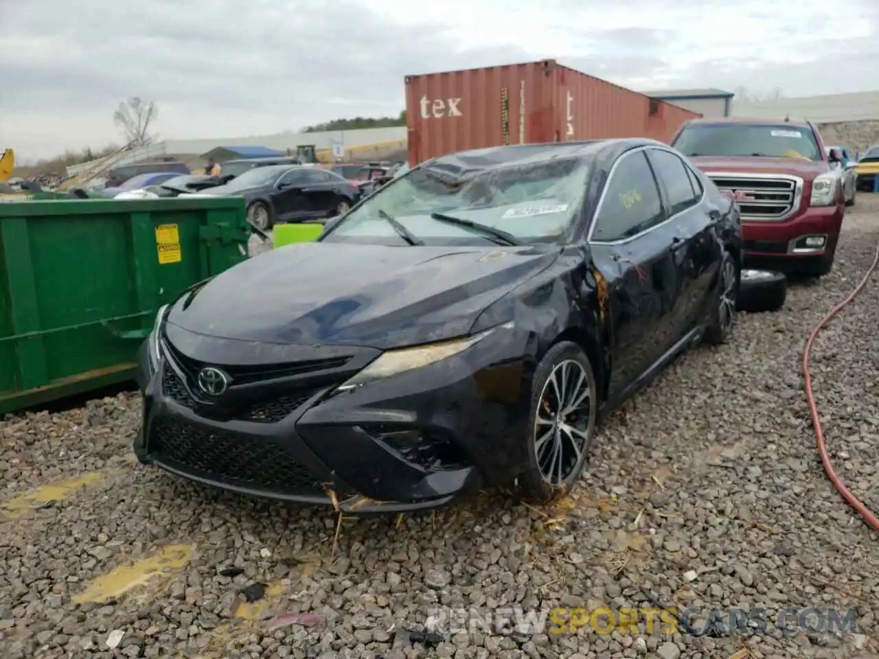 2 Photograph of a damaged car 4T1B11HK3KU200640 TOYOTA CAMRY 2019