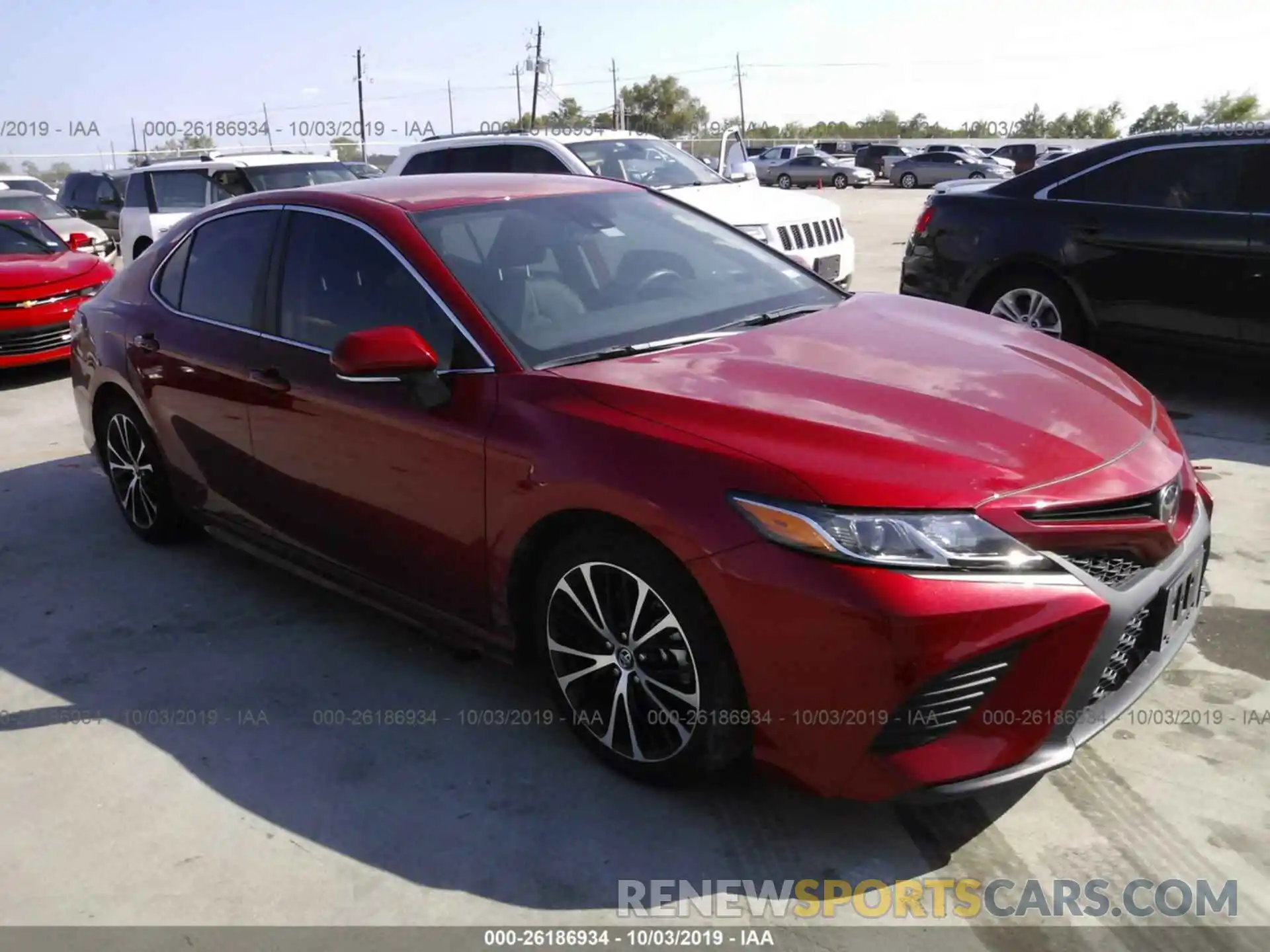 1 Photograph of a damaged car 4T1B11HK3KU200993 TOYOTA CAMRY 2019