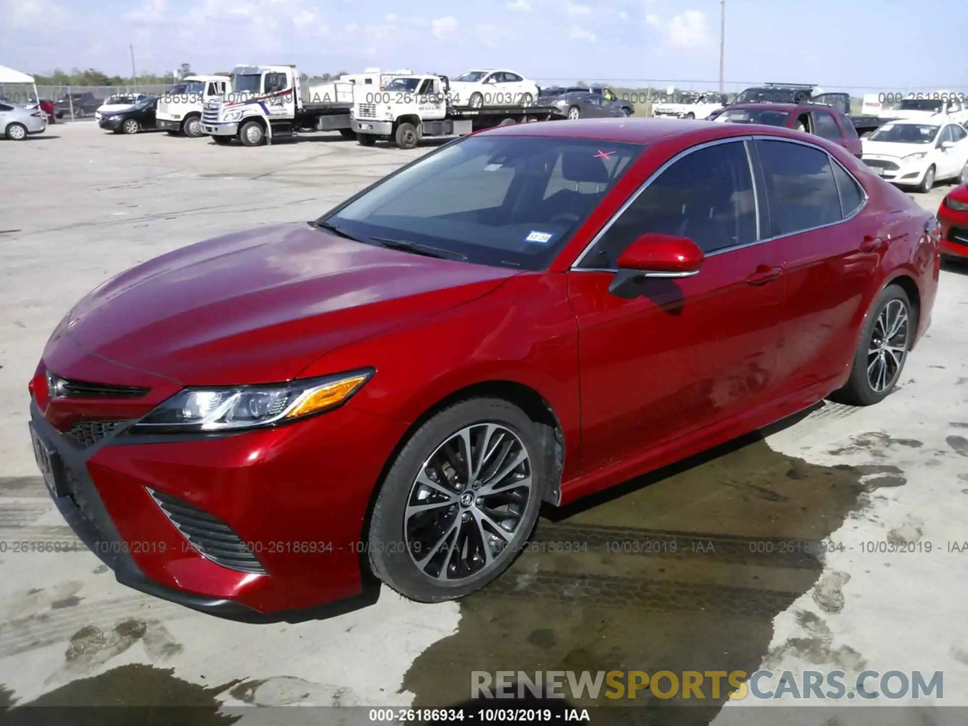 2 Photograph of a damaged car 4T1B11HK3KU200993 TOYOTA CAMRY 2019