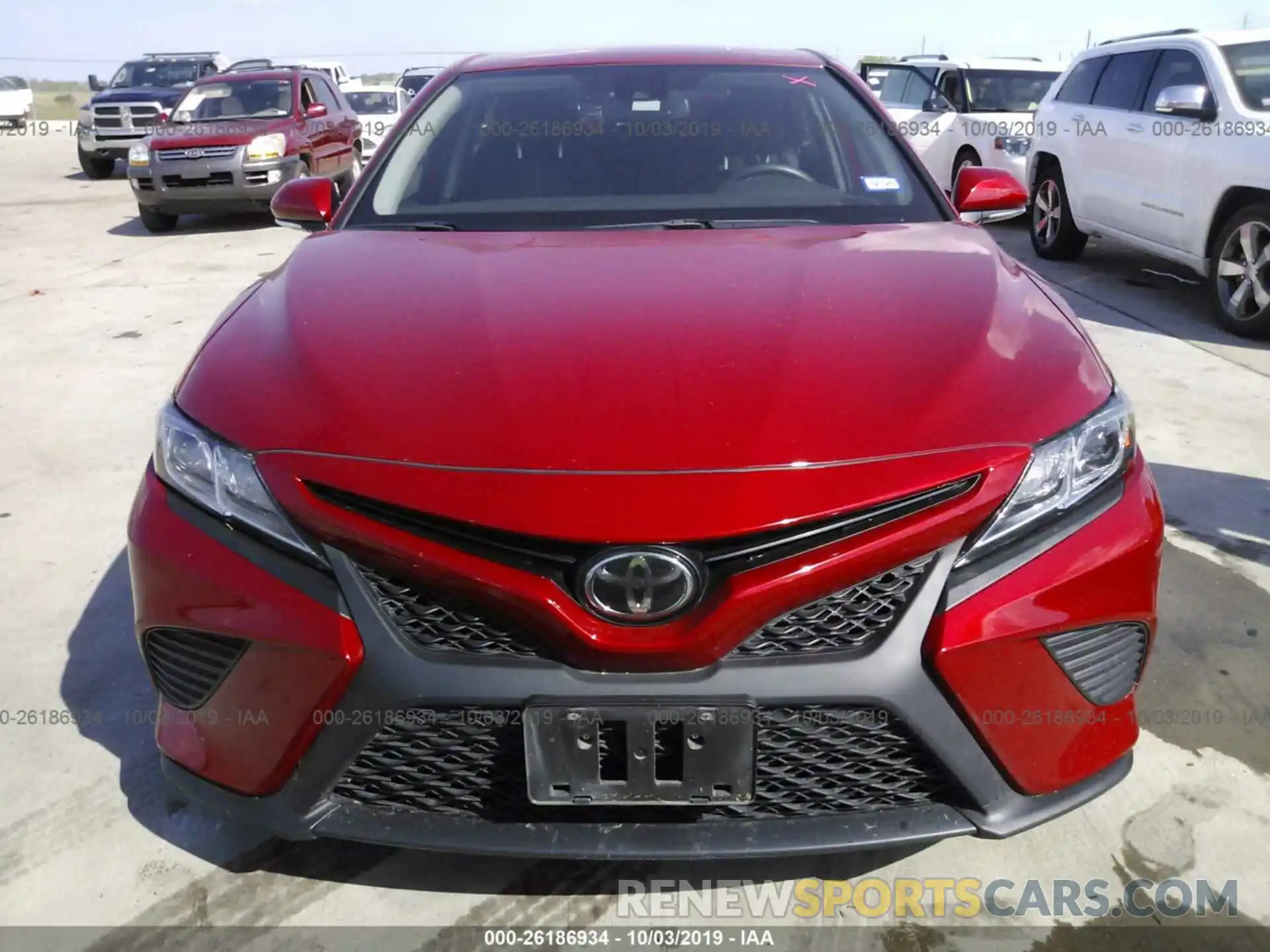 6 Photograph of a damaged car 4T1B11HK3KU200993 TOYOTA CAMRY 2019