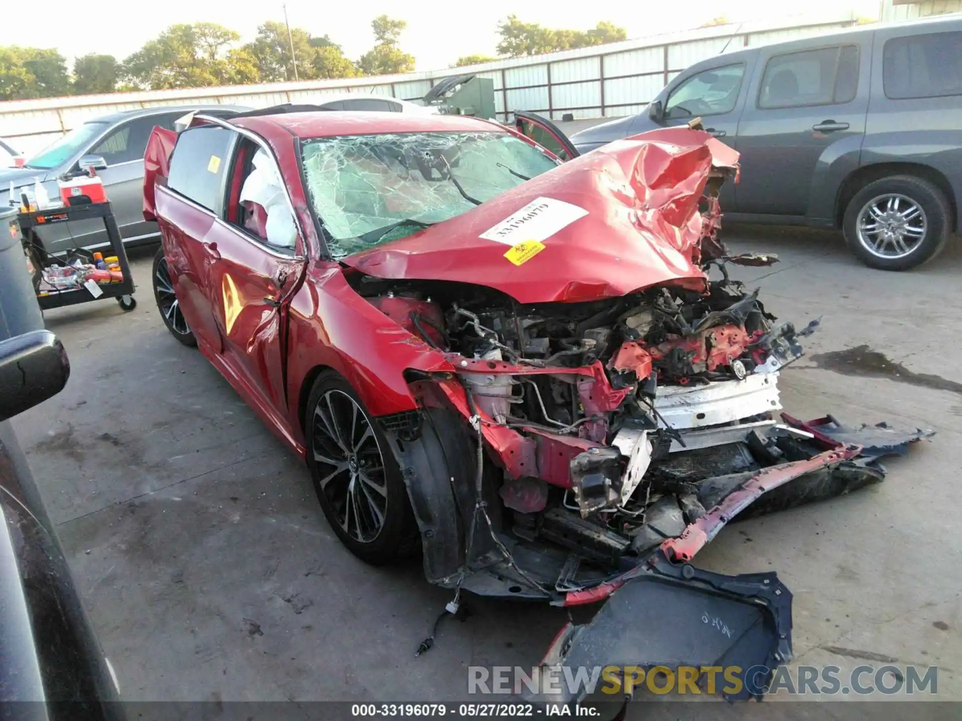 1 Photograph of a damaged car 4T1B11HK3KU201710 TOYOTA CAMRY 2019