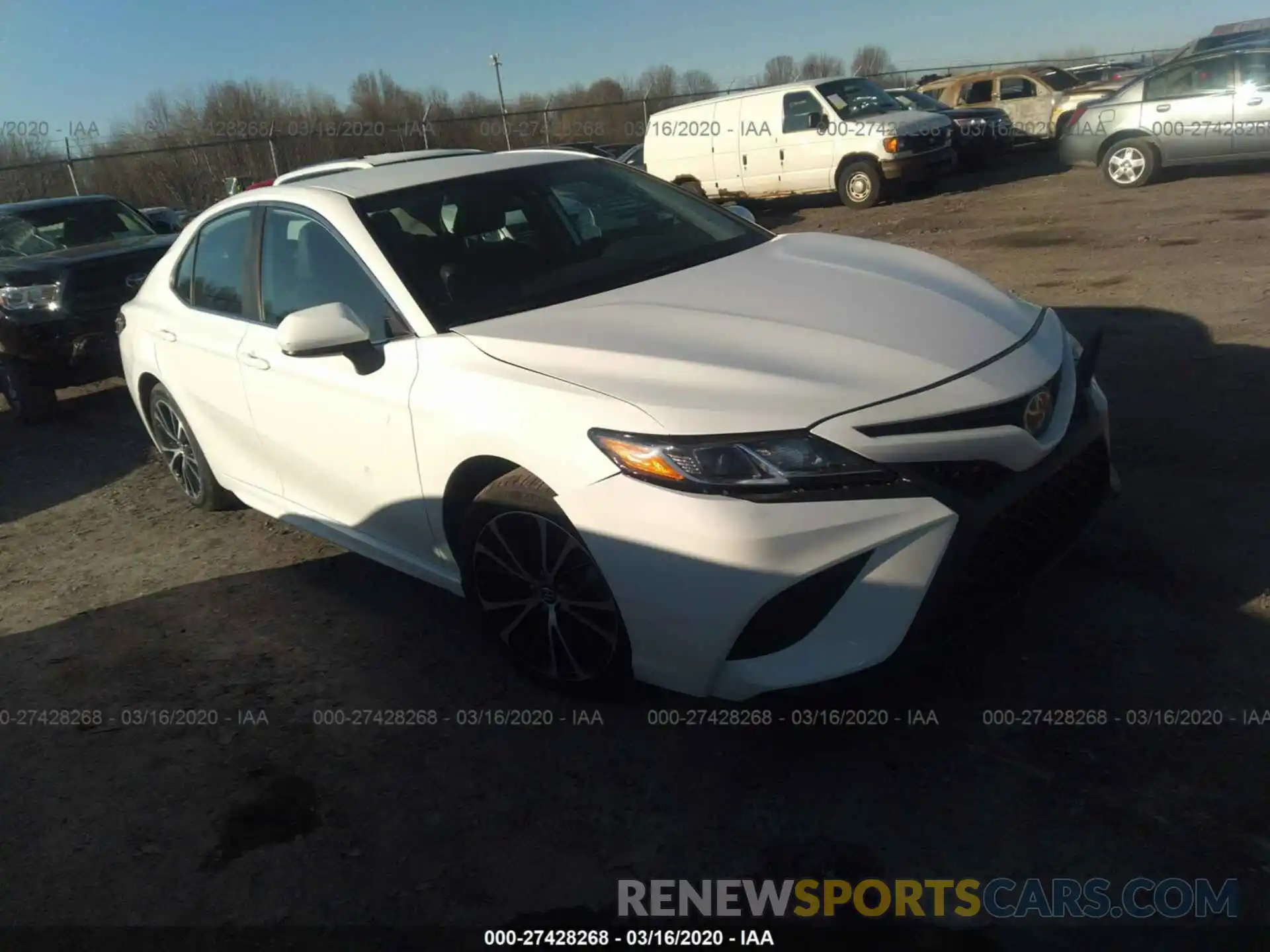 1 Photograph of a damaged car 4T1B11HK3KU202291 TOYOTA CAMRY 2019