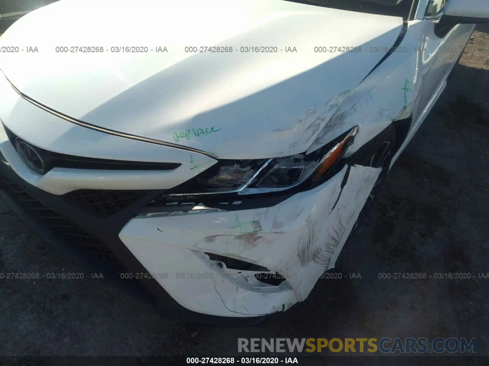 6 Photograph of a damaged car 4T1B11HK3KU202291 TOYOTA CAMRY 2019