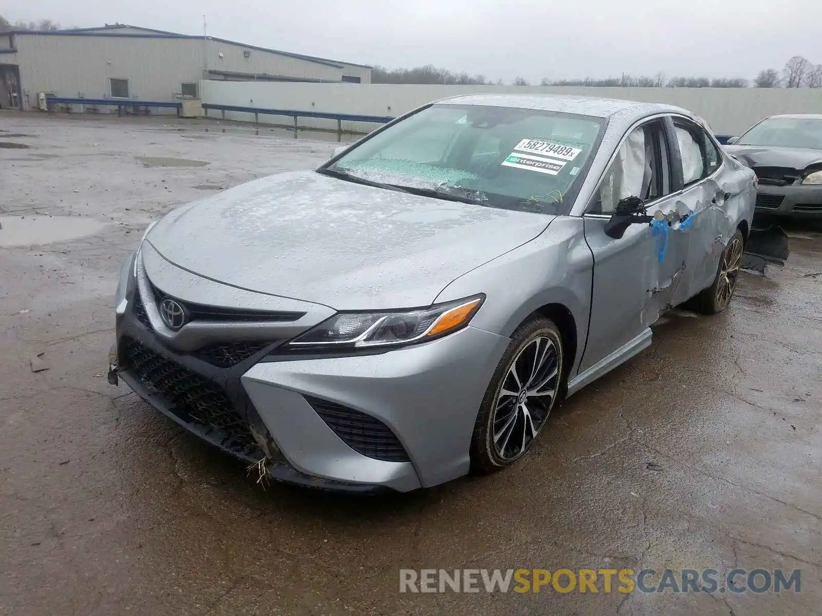 2 Photograph of a damaged car 4T1B11HK3KU204302 TOYOTA CAMRY 2019