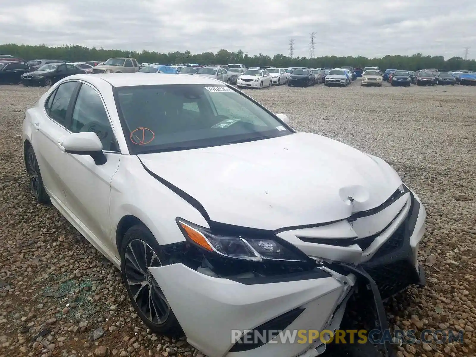 1 Photograph of a damaged car 4T1B11HK3KU204770 TOYOTA CAMRY 2019