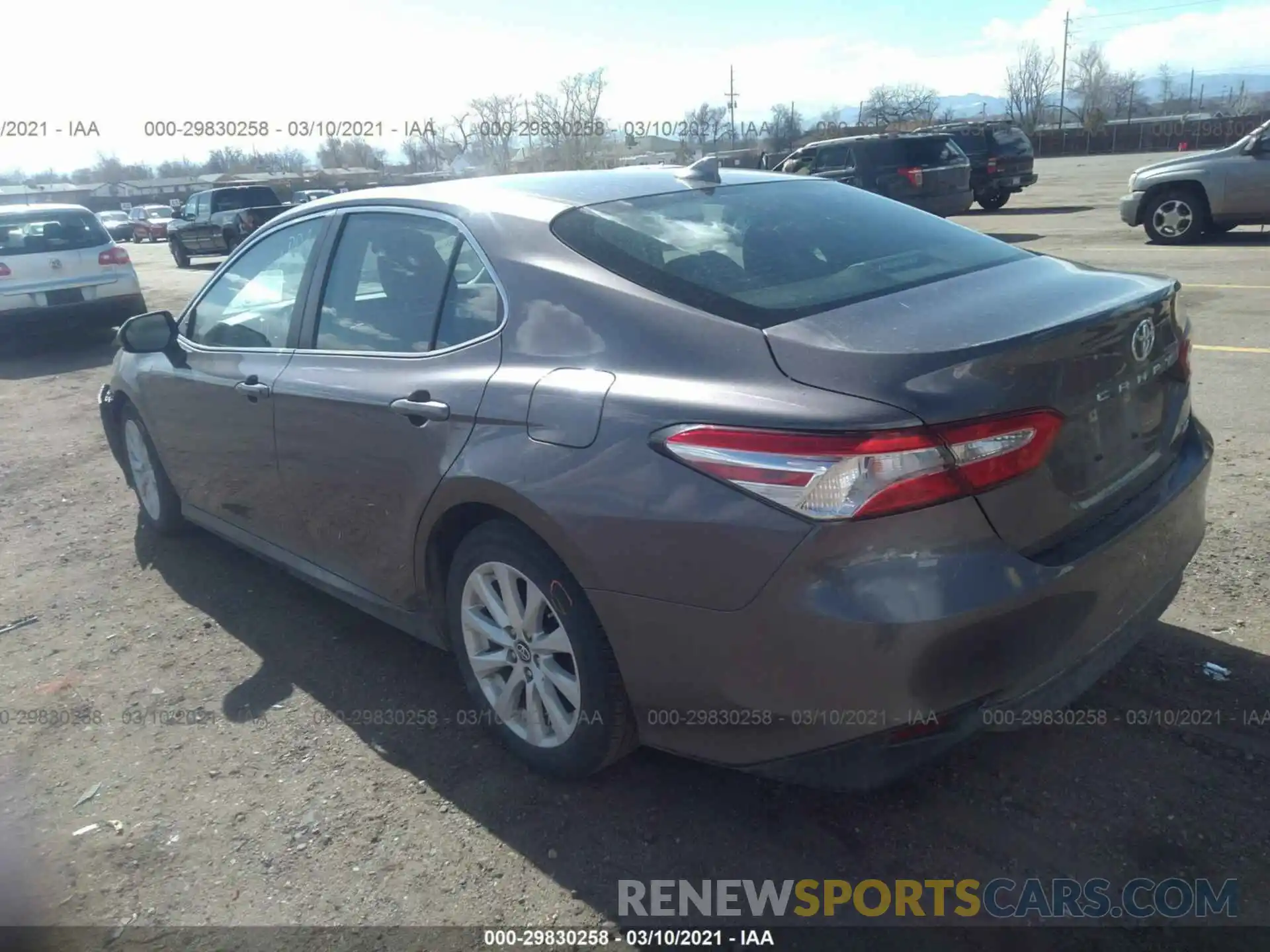 3 Photograph of a damaged car 4T1B11HK3KU204798 TOYOTA CAMRY 2019