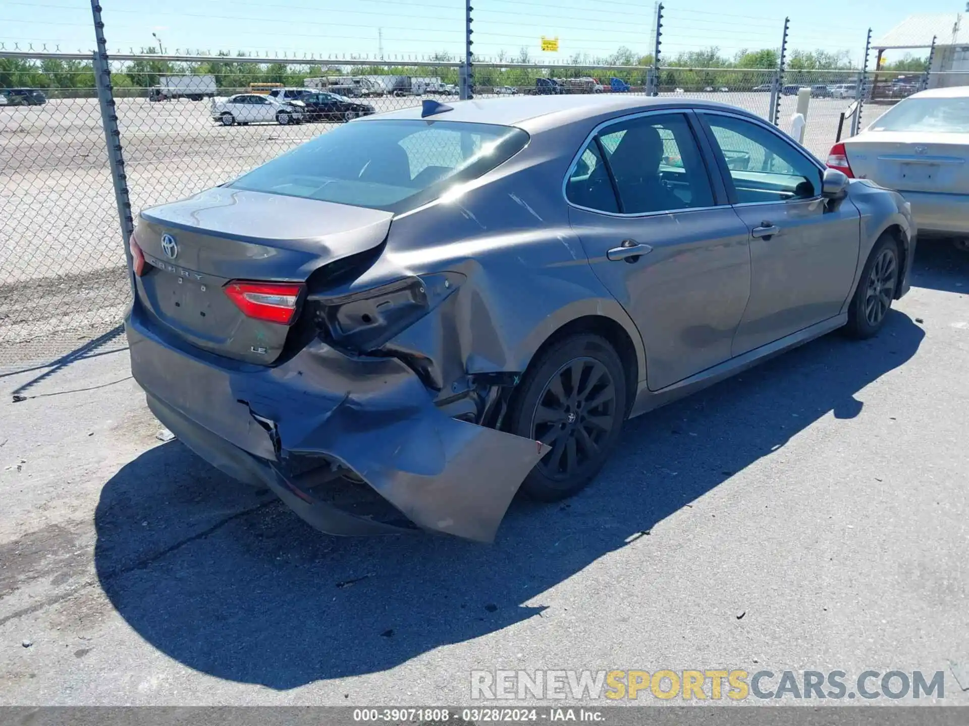 4 Photograph of a damaged car 4T1B11HK3KU205675 TOYOTA CAMRY 2019