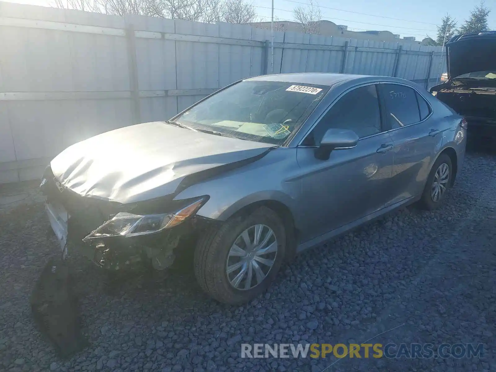 2 Photograph of a damaged car 4T1B11HK3KU205871 TOYOTA CAMRY 2019