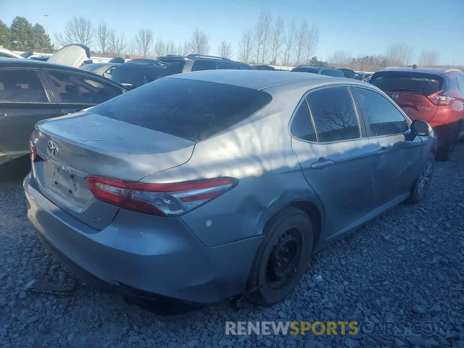 4 Photograph of a damaged car 4T1B11HK3KU205871 TOYOTA CAMRY 2019