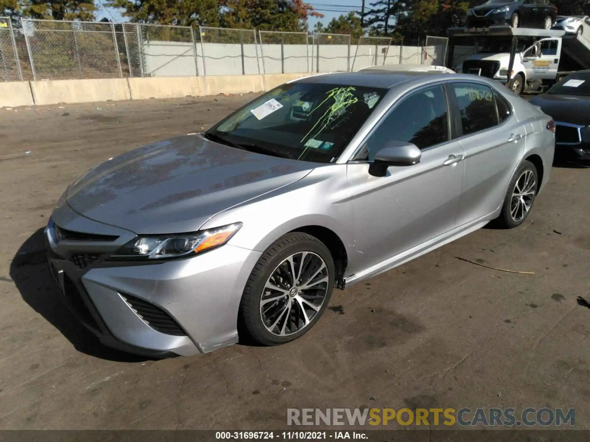 2 Photograph of a damaged car 4T1B11HK3KU206812 TOYOTA CAMRY 2019