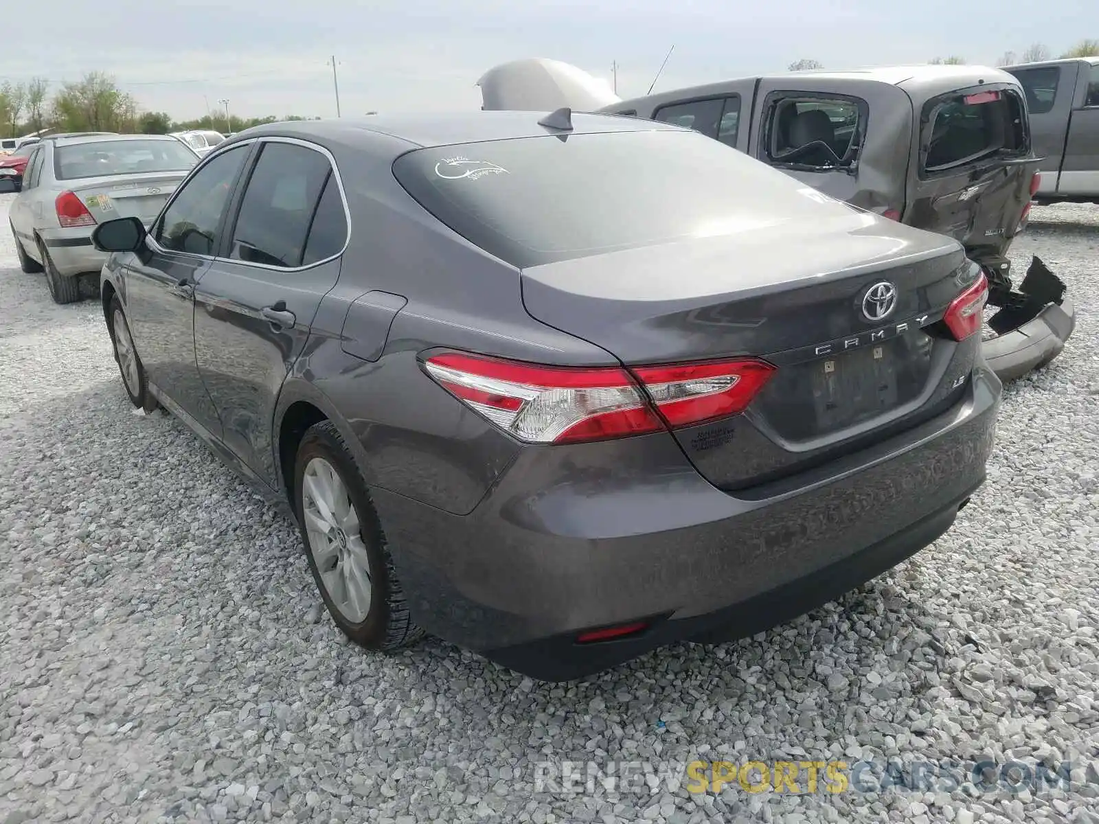 3 Photograph of a damaged car 4T1B11HK3KU207717 TOYOTA CAMRY 2019