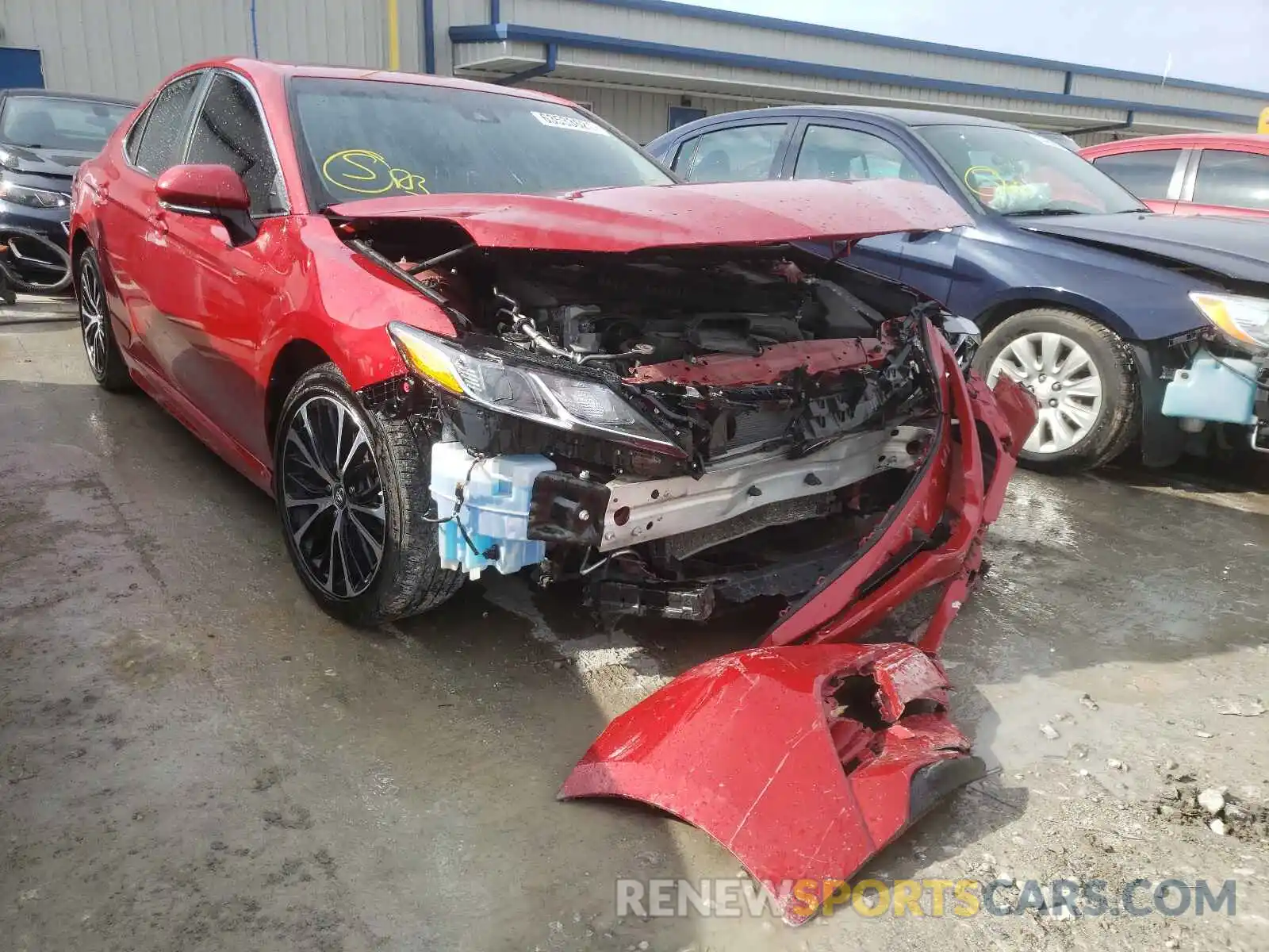 1 Photograph of a damaged car 4T1B11HK3KU208110 TOYOTA CAMRY 2019