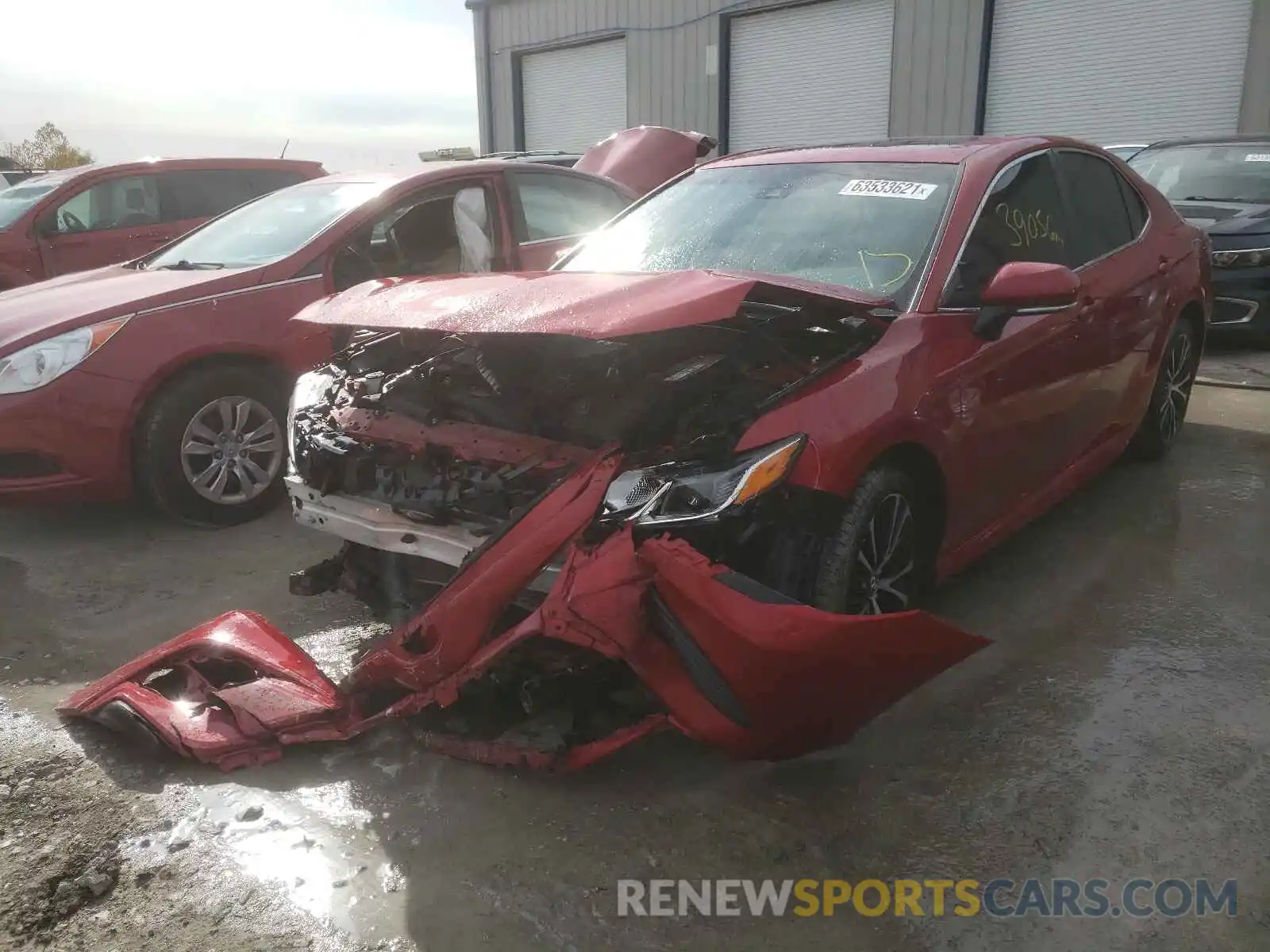 2 Photograph of a damaged car 4T1B11HK3KU208110 TOYOTA CAMRY 2019