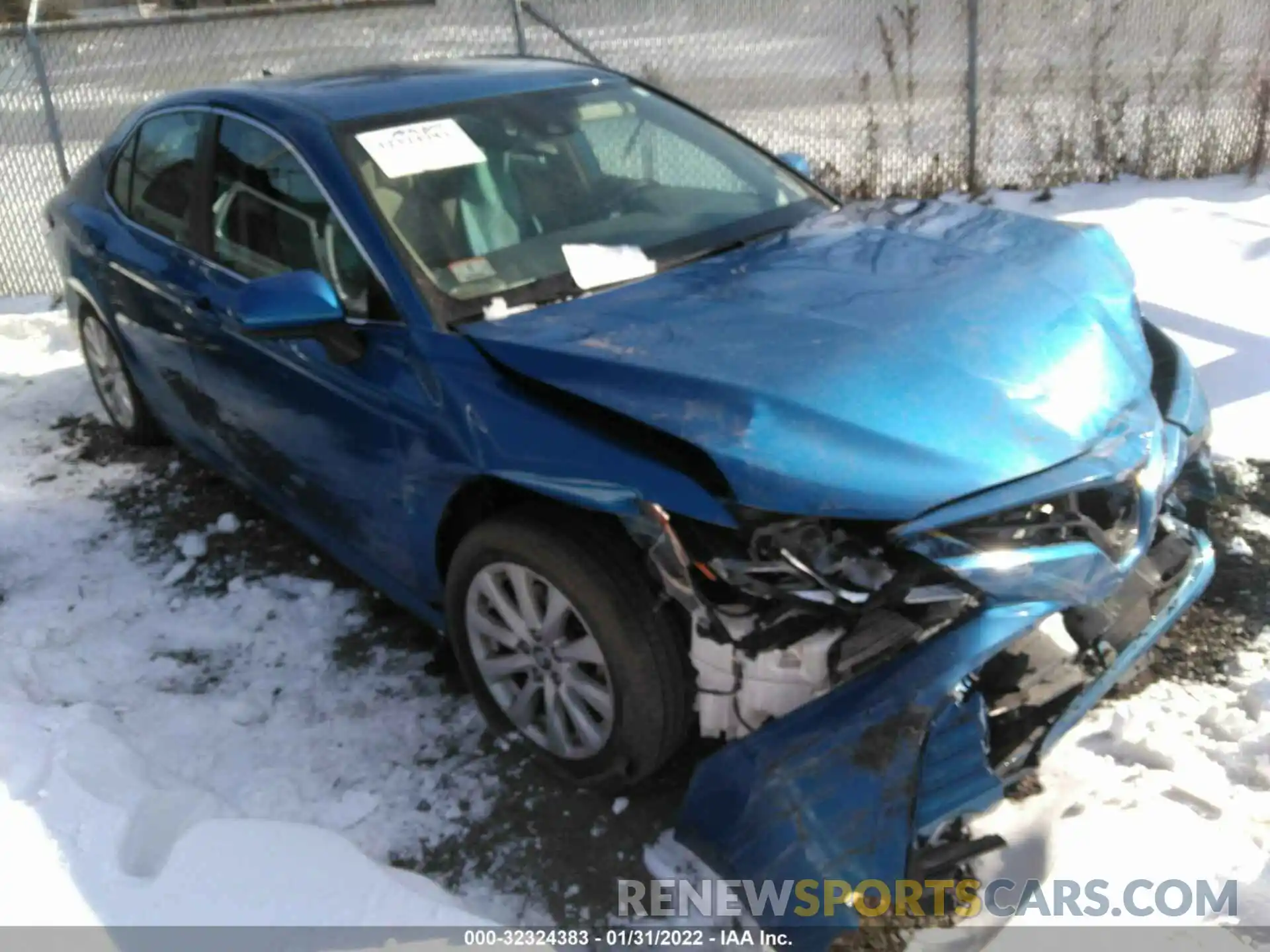 1 Photograph of a damaged car 4T1B11HK3KU208382 TOYOTA CAMRY 2019