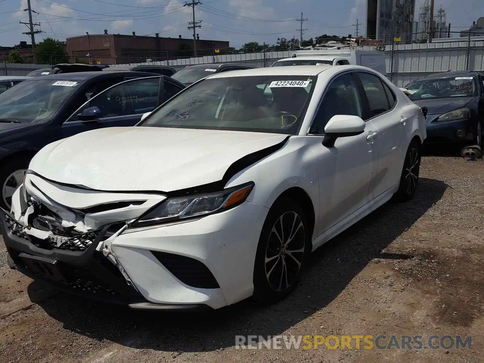 2 Photograph of a damaged car 4T1B11HK3KU209600 TOYOTA CAMRY 2019