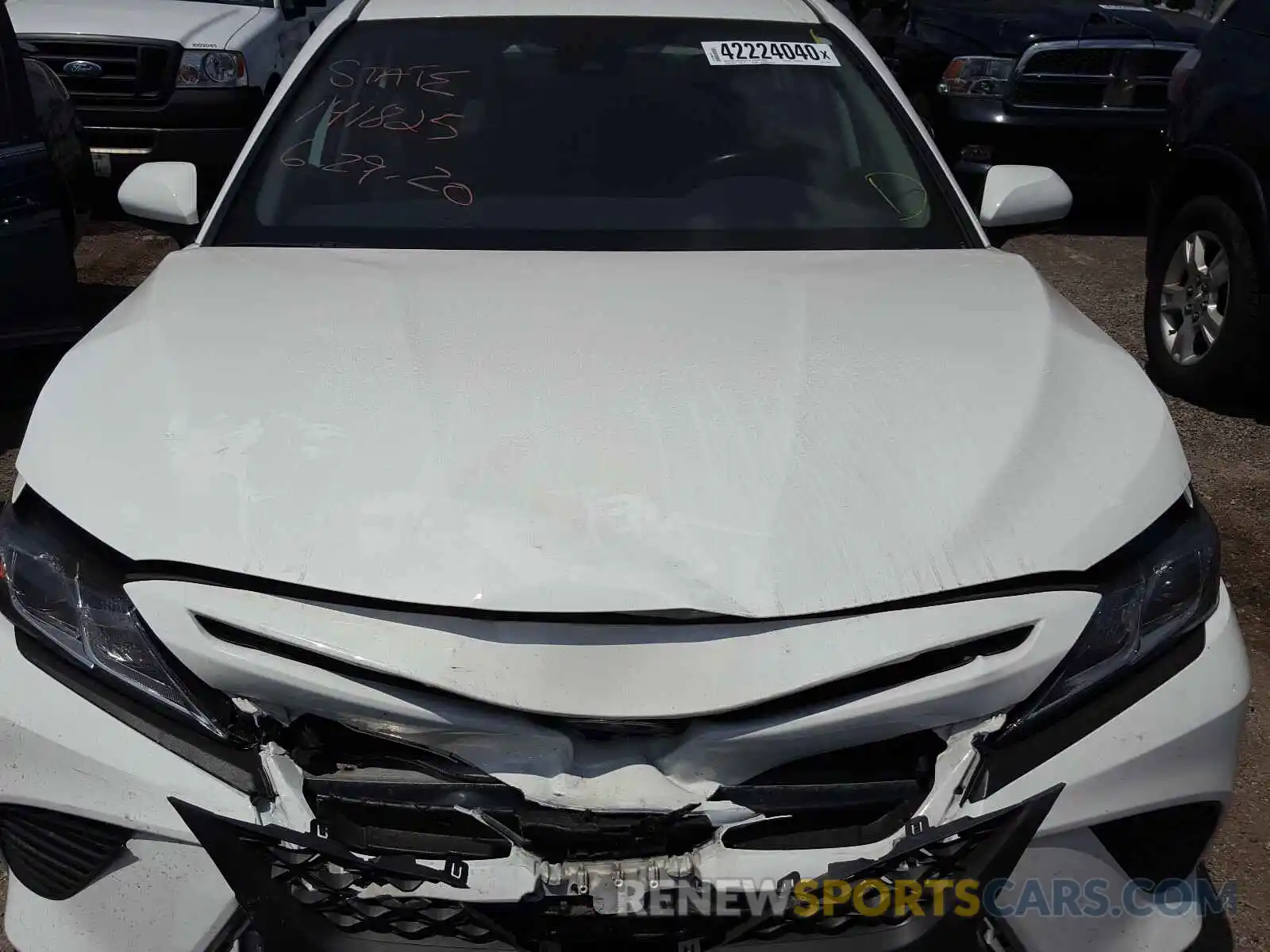 7 Photograph of a damaged car 4T1B11HK3KU209600 TOYOTA CAMRY 2019