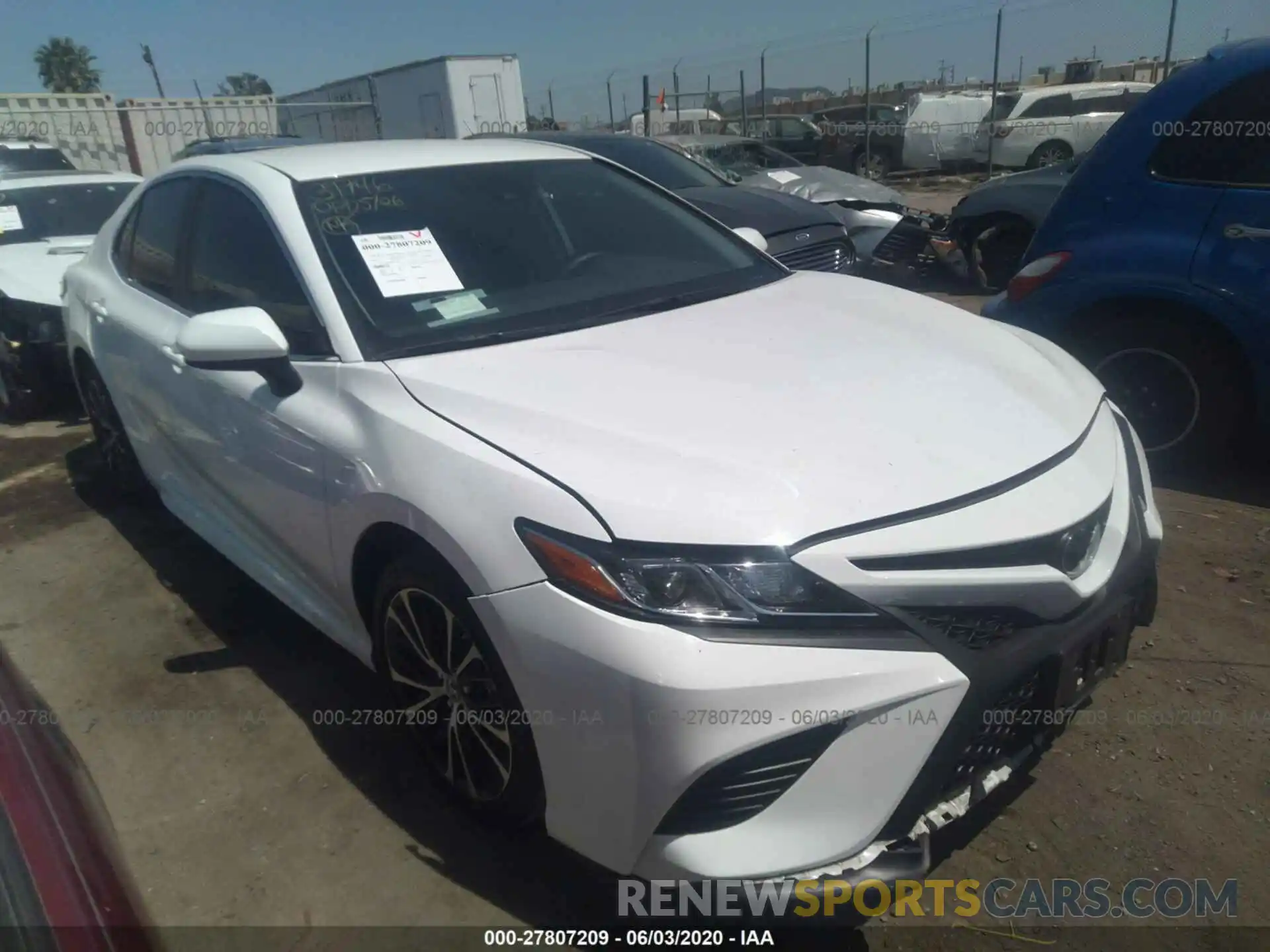 1 Photograph of a damaged car 4T1B11HK3KU210889 TOYOTA CAMRY 2019