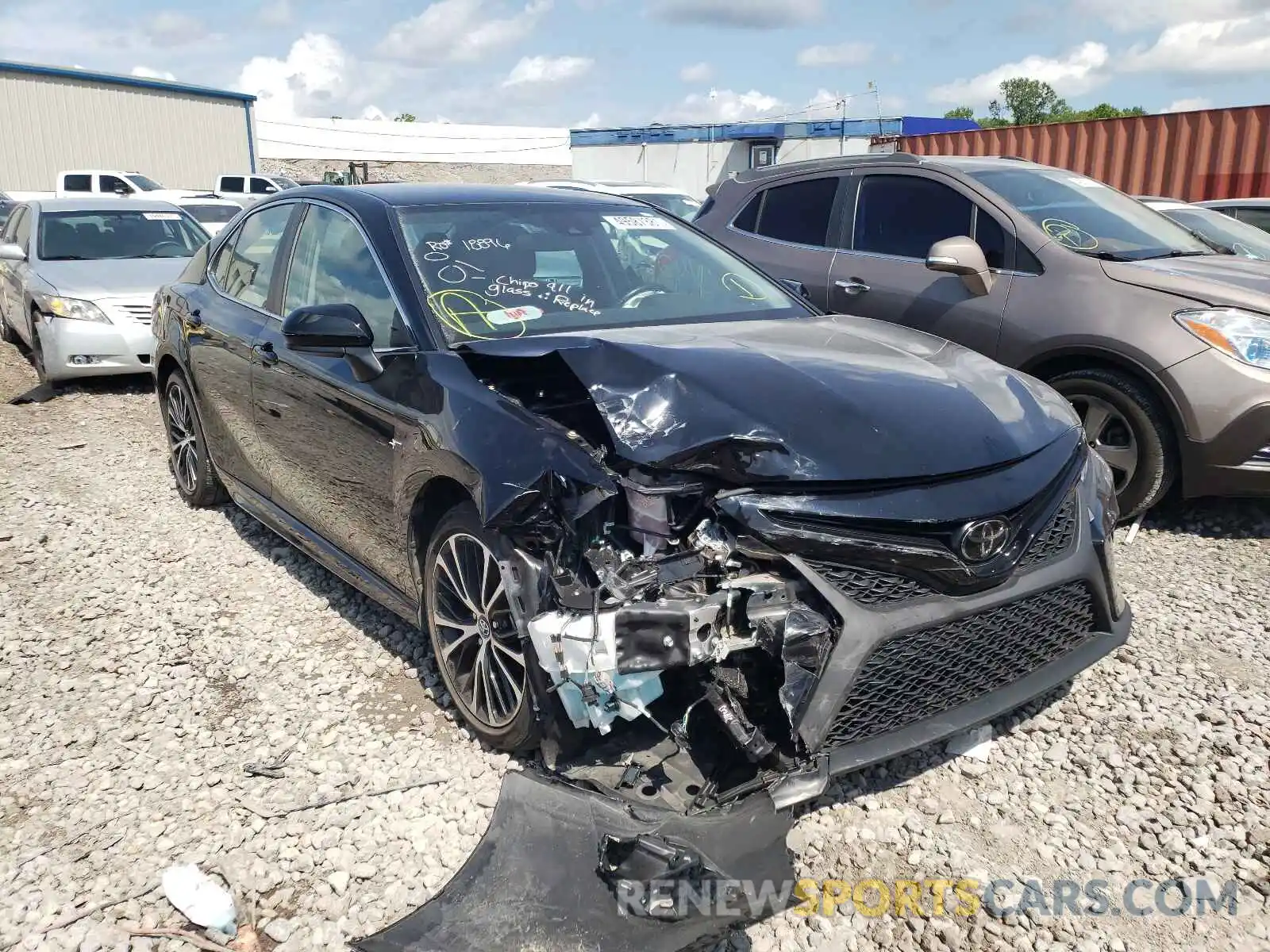 1 Photograph of a damaged car 4T1B11HK3KU211721 TOYOTA CAMRY 2019