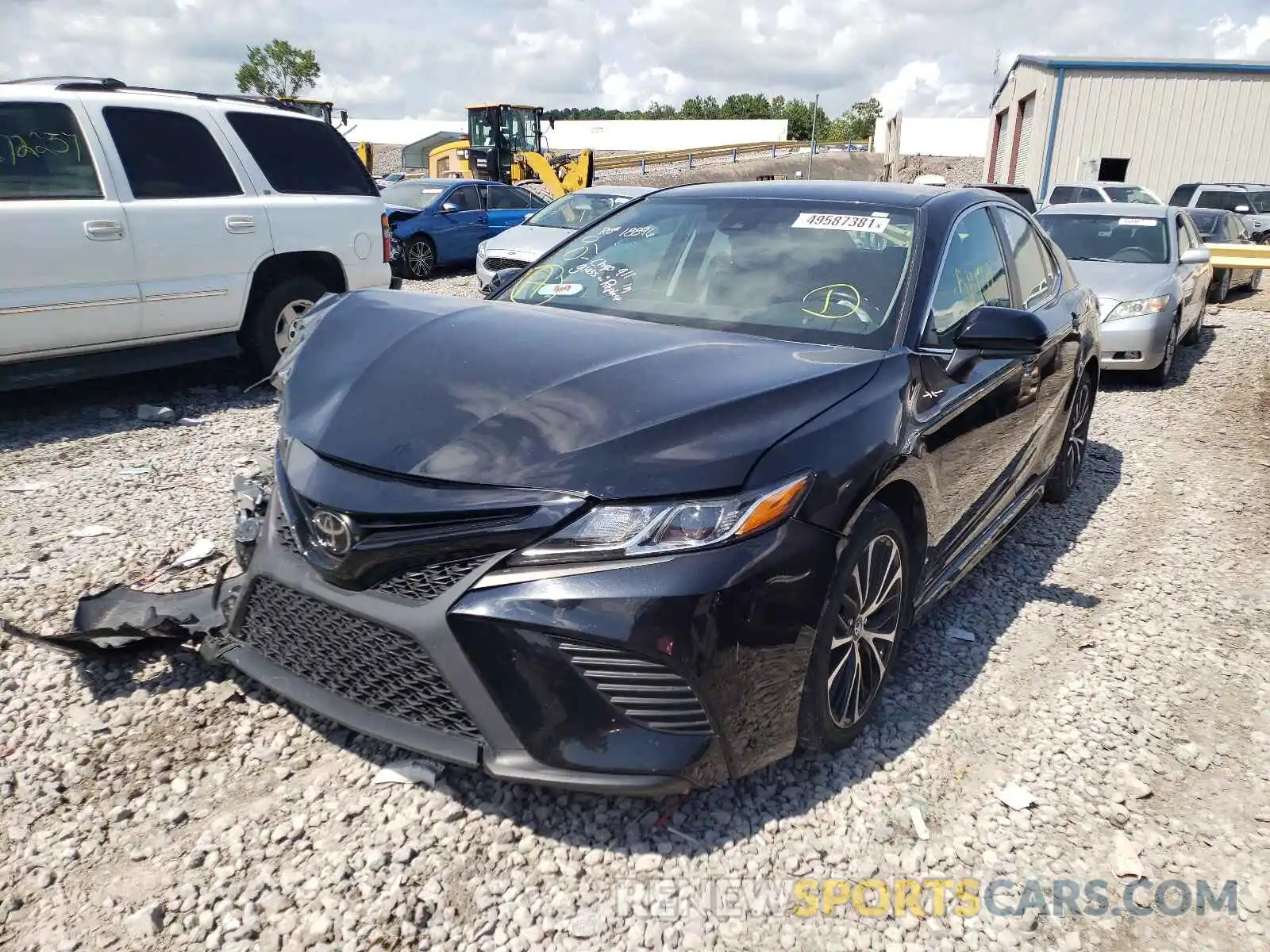 2 Photograph of a damaged car 4T1B11HK3KU211721 TOYOTA CAMRY 2019