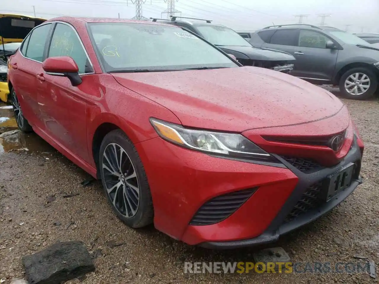 1 Photograph of a damaged car 4T1B11HK3KU212044 TOYOTA CAMRY 2019