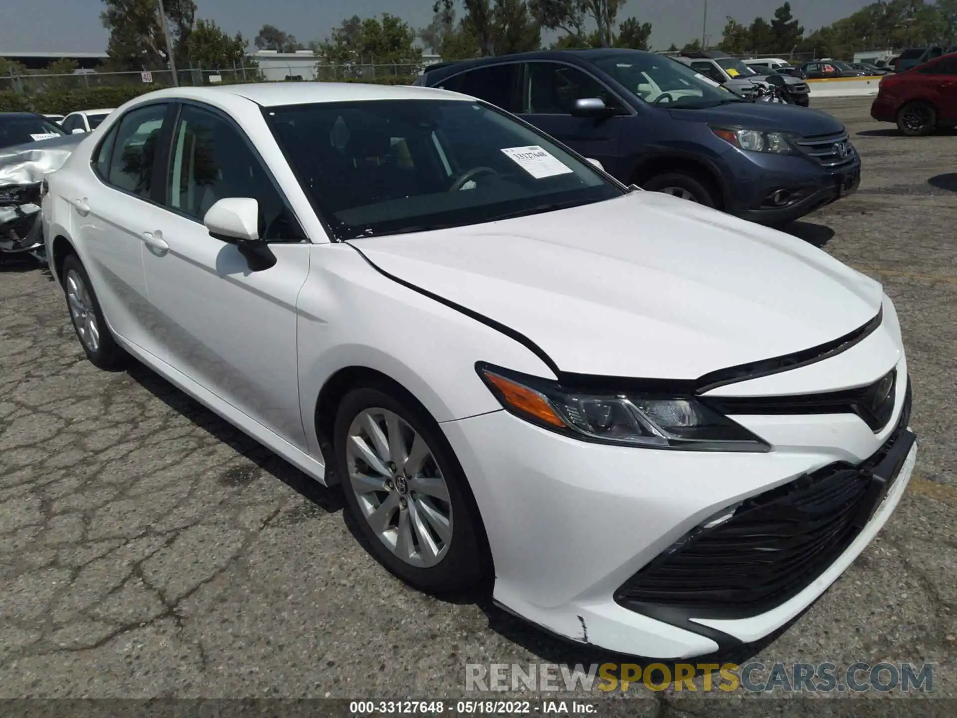 1 Photograph of a damaged car 4T1B11HK3KU213355 TOYOTA CAMRY 2019