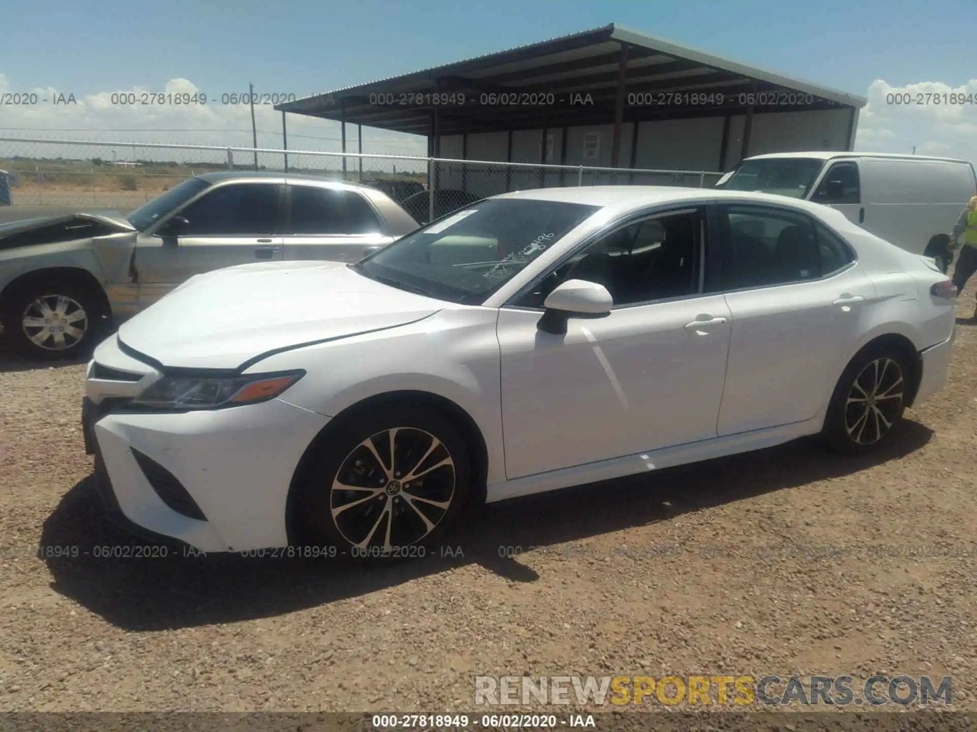 2 Photograph of a damaged car 4T1B11HK3KU213971 TOYOTA CAMRY 2019