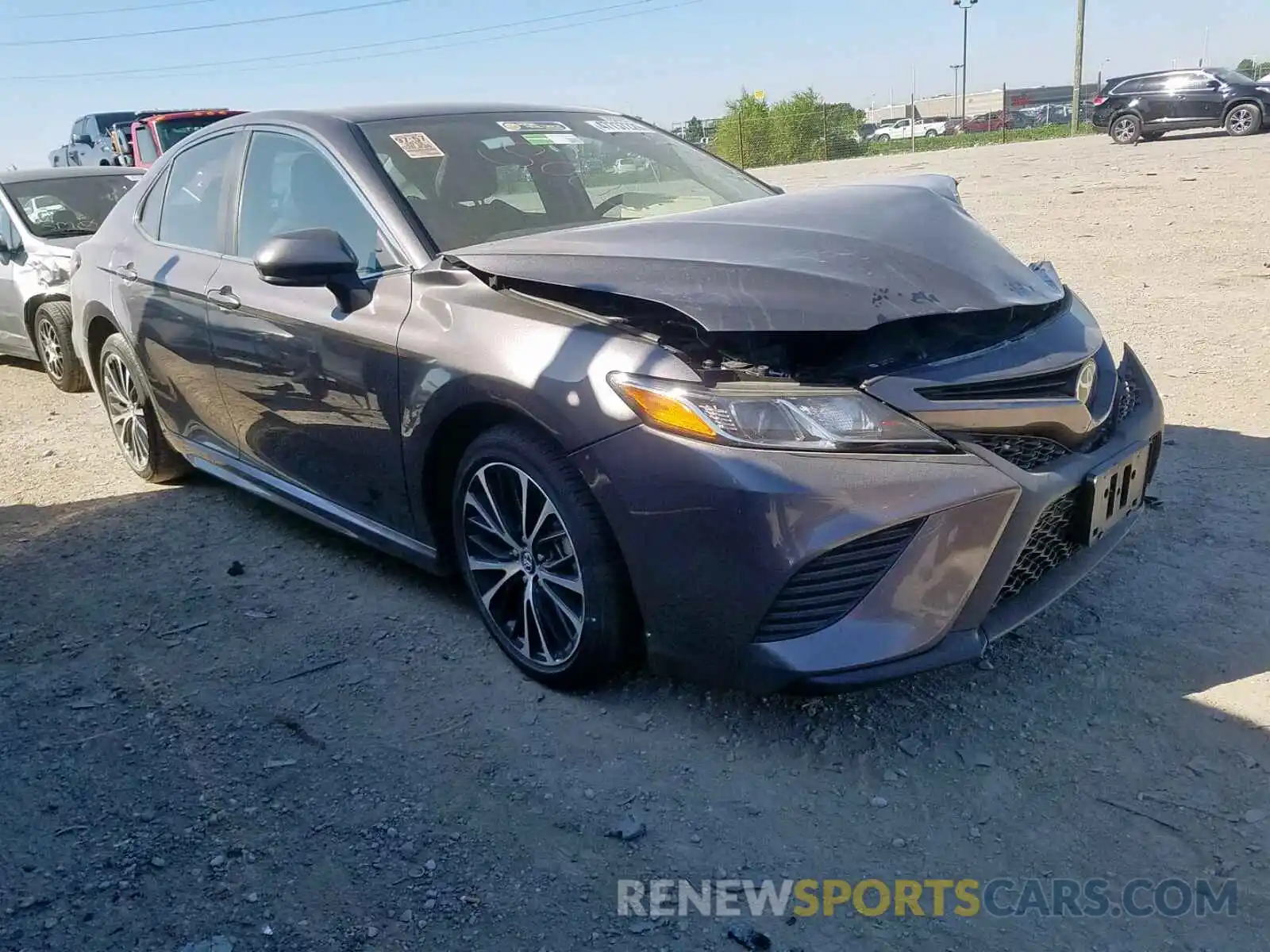 1 Photograph of a damaged car 4T1B11HK3KU214148 TOYOTA CAMRY 2019