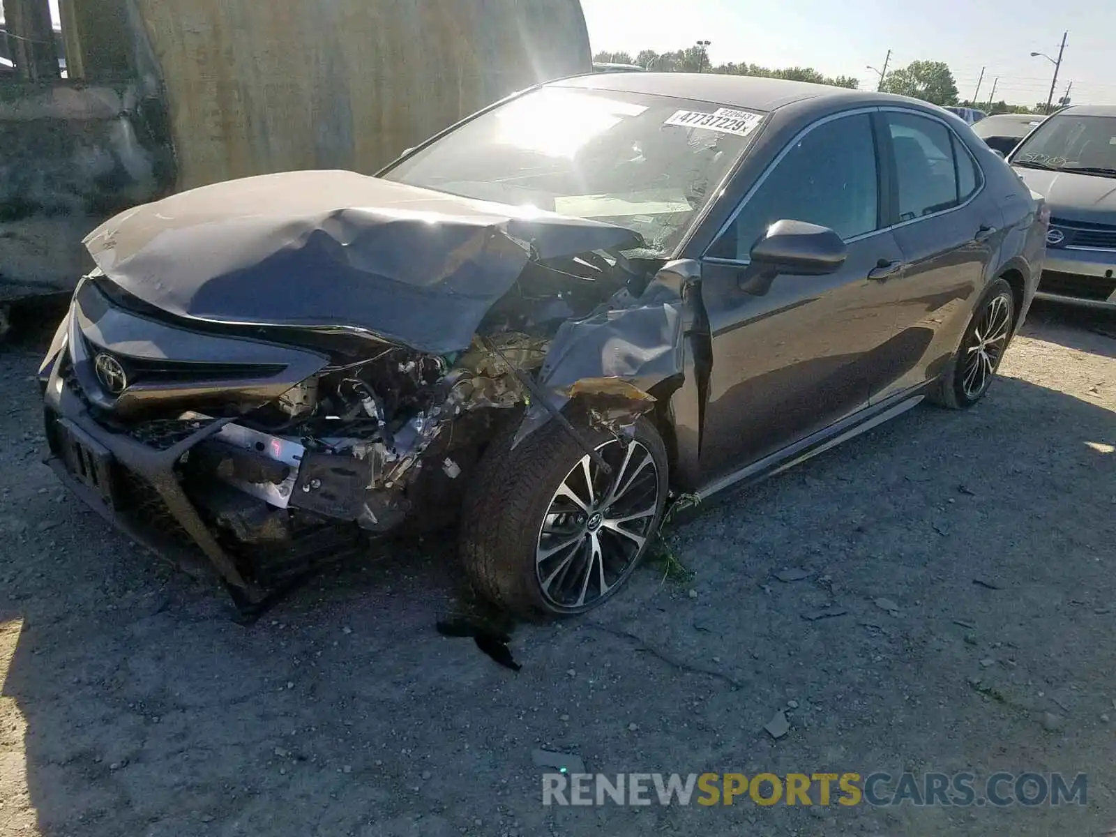 2 Photograph of a damaged car 4T1B11HK3KU214148 TOYOTA CAMRY 2019