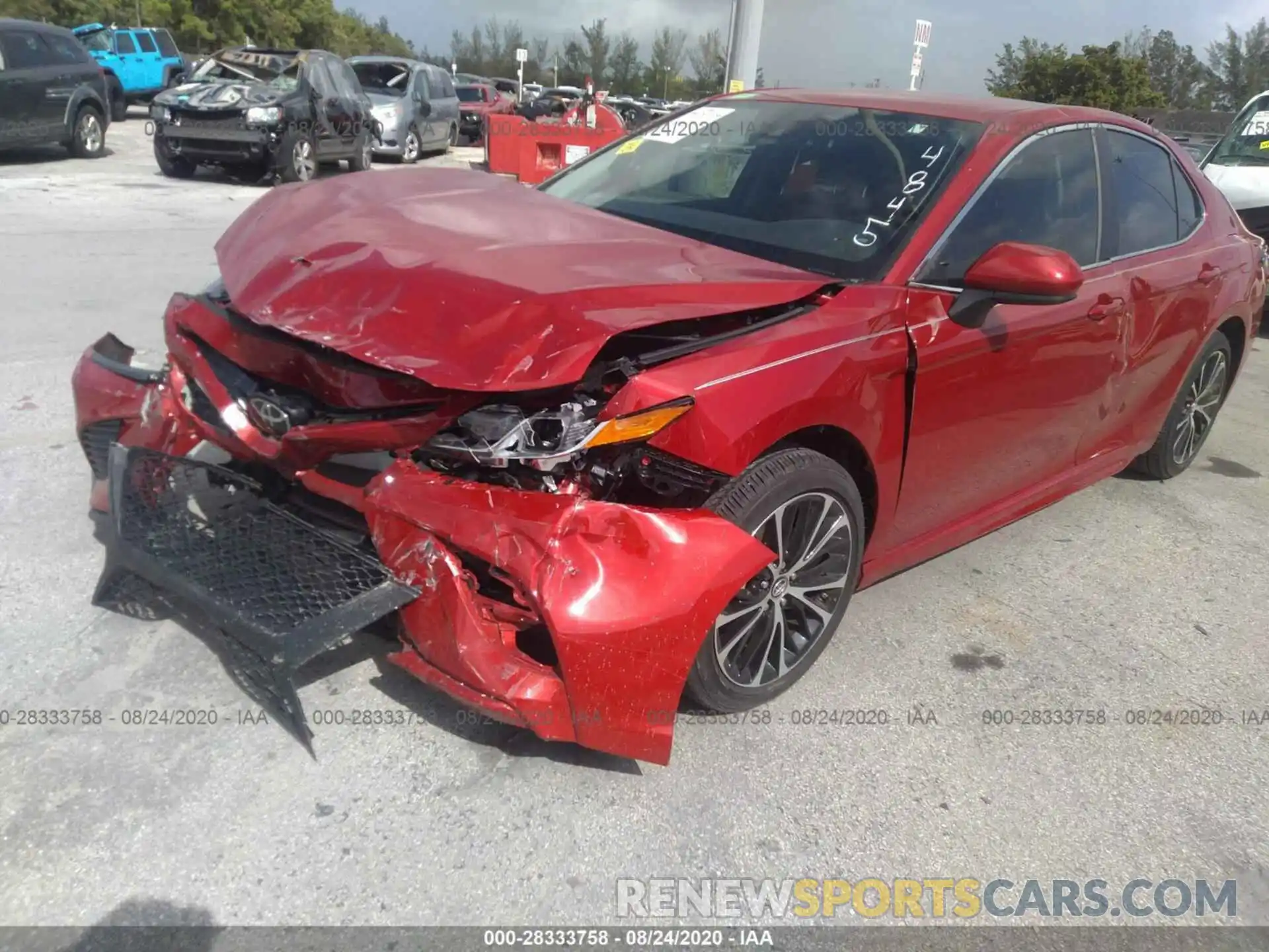 6 Photograph of a damaged car 4T1B11HK3KU214845 TOYOTA CAMRY 2019