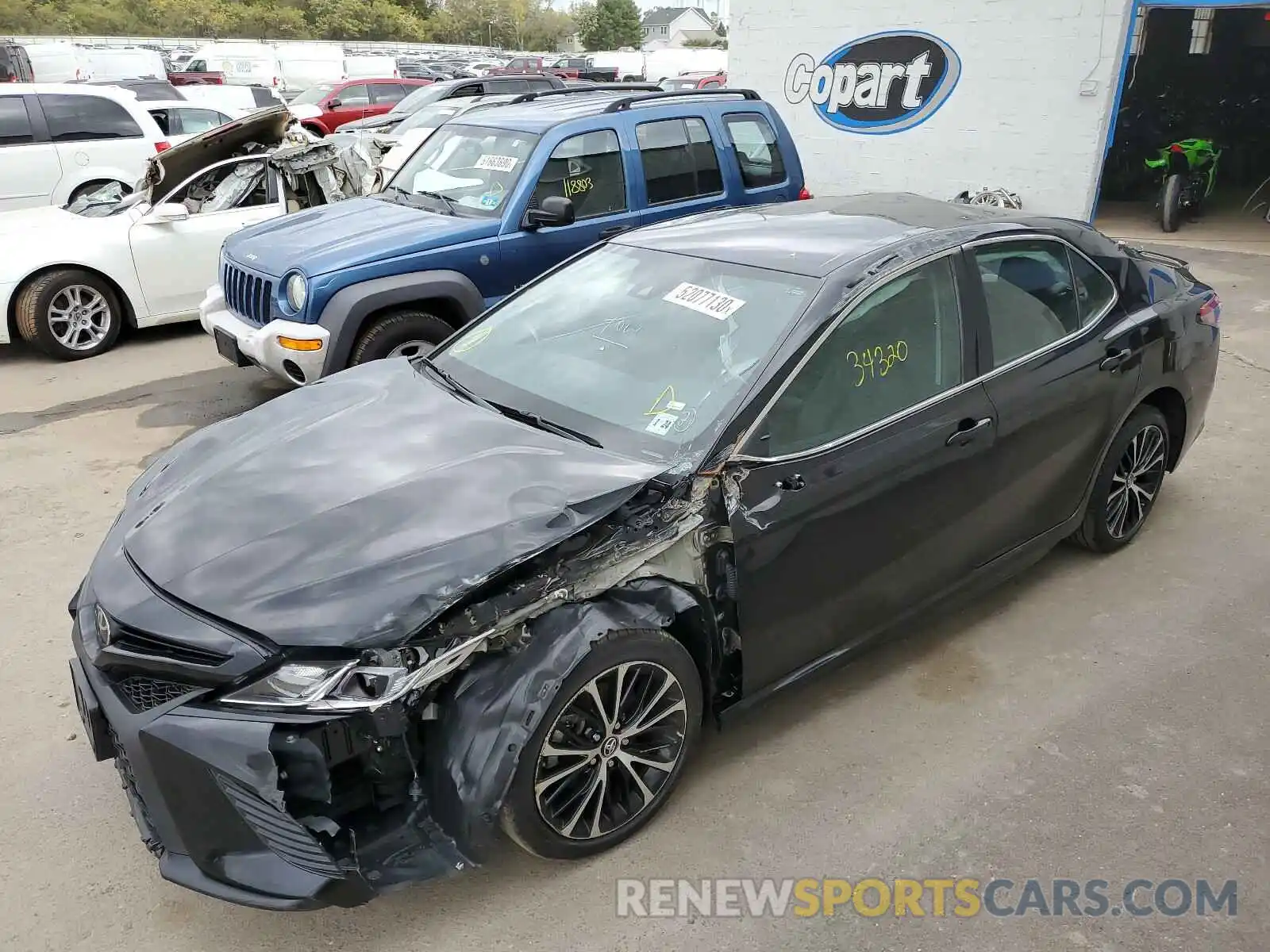 9 Photograph of a damaged car 4T1B11HK3KU214991 TOYOTA CAMRY 2019