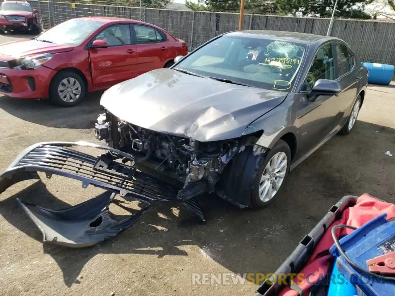 2 Photograph of a damaged car 4T1B11HK3KU215767 TOYOTA CAMRY 2019