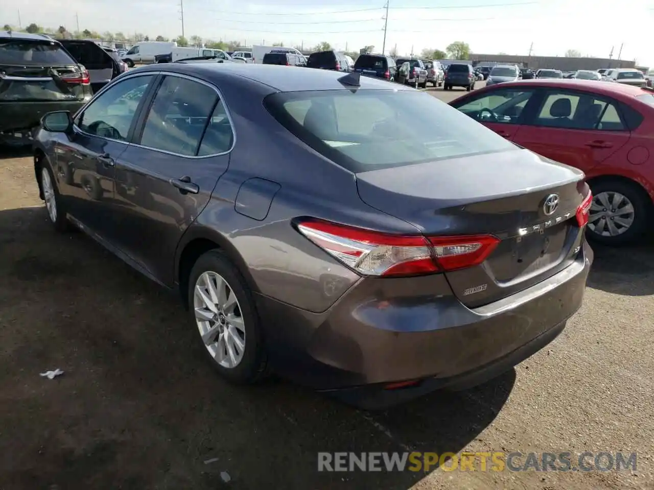 3 Photograph of a damaged car 4T1B11HK3KU215767 TOYOTA CAMRY 2019