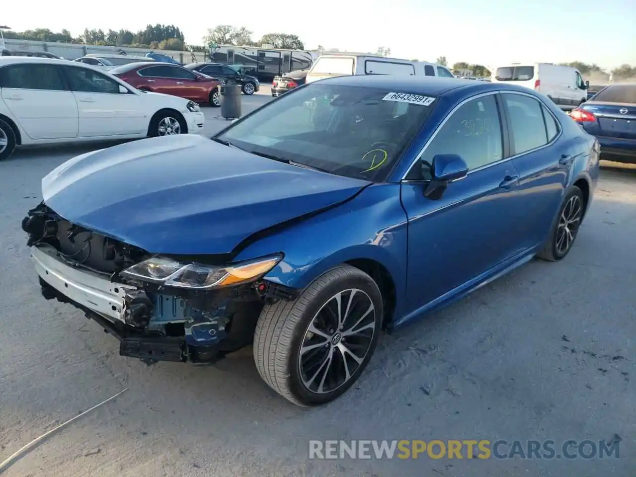 2 Photograph of a damaged car 4T1B11HK3KU216790 TOYOTA CAMRY 2019