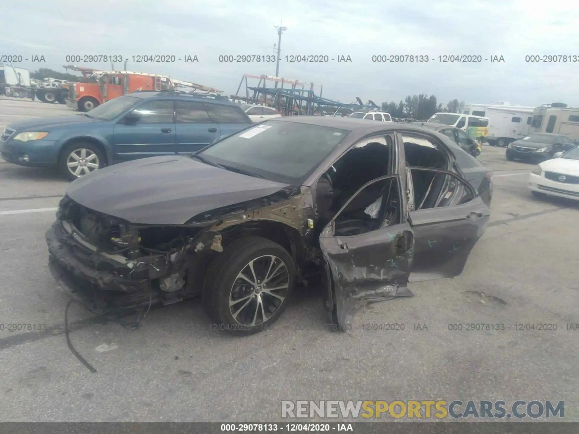 2 Photograph of a damaged car 4T1B11HK3KU216840 TOYOTA CAMRY 2019