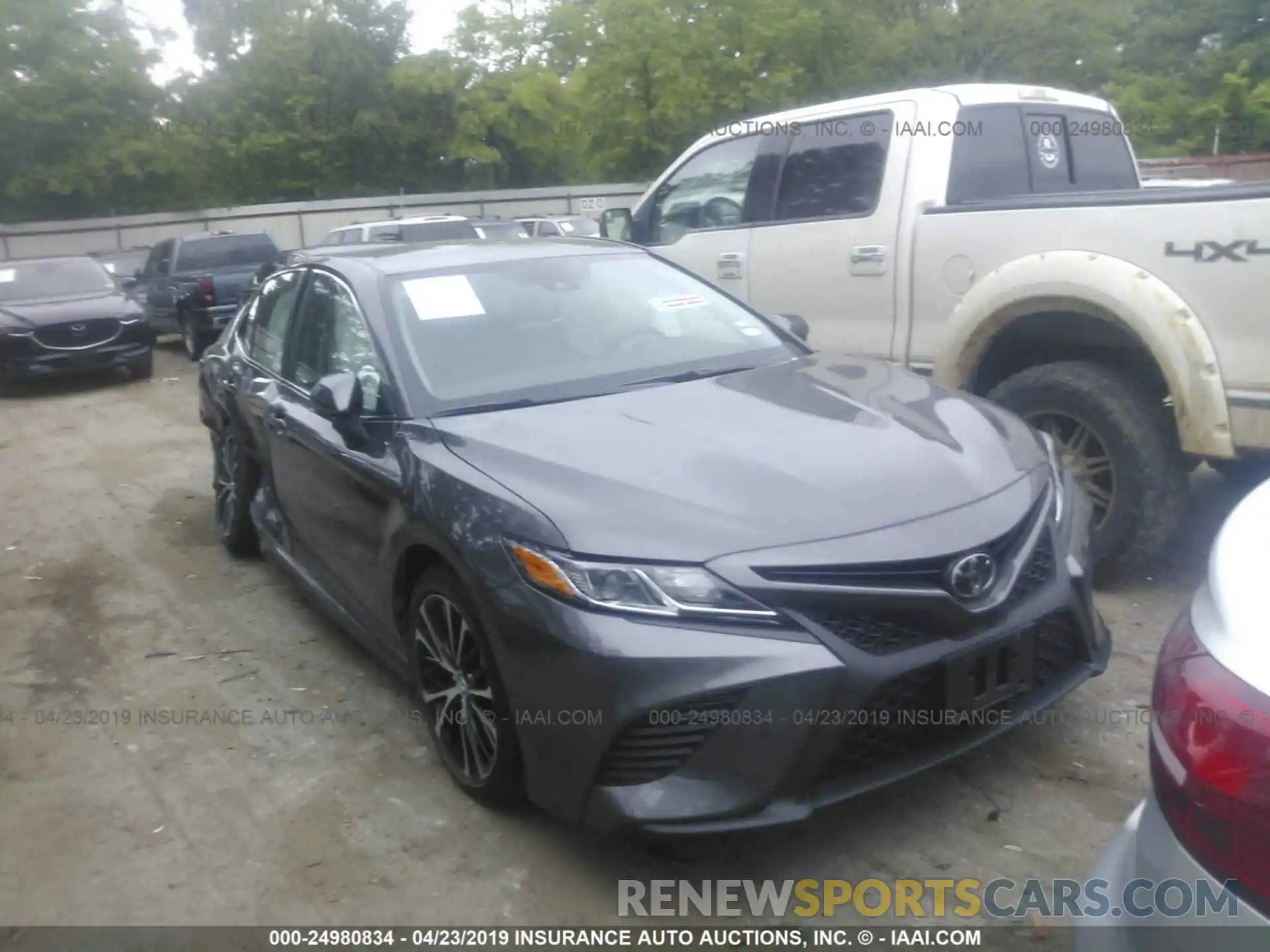 1 Photograph of a damaged car 4T1B11HK3KU217342 TOYOTA CAMRY 2019