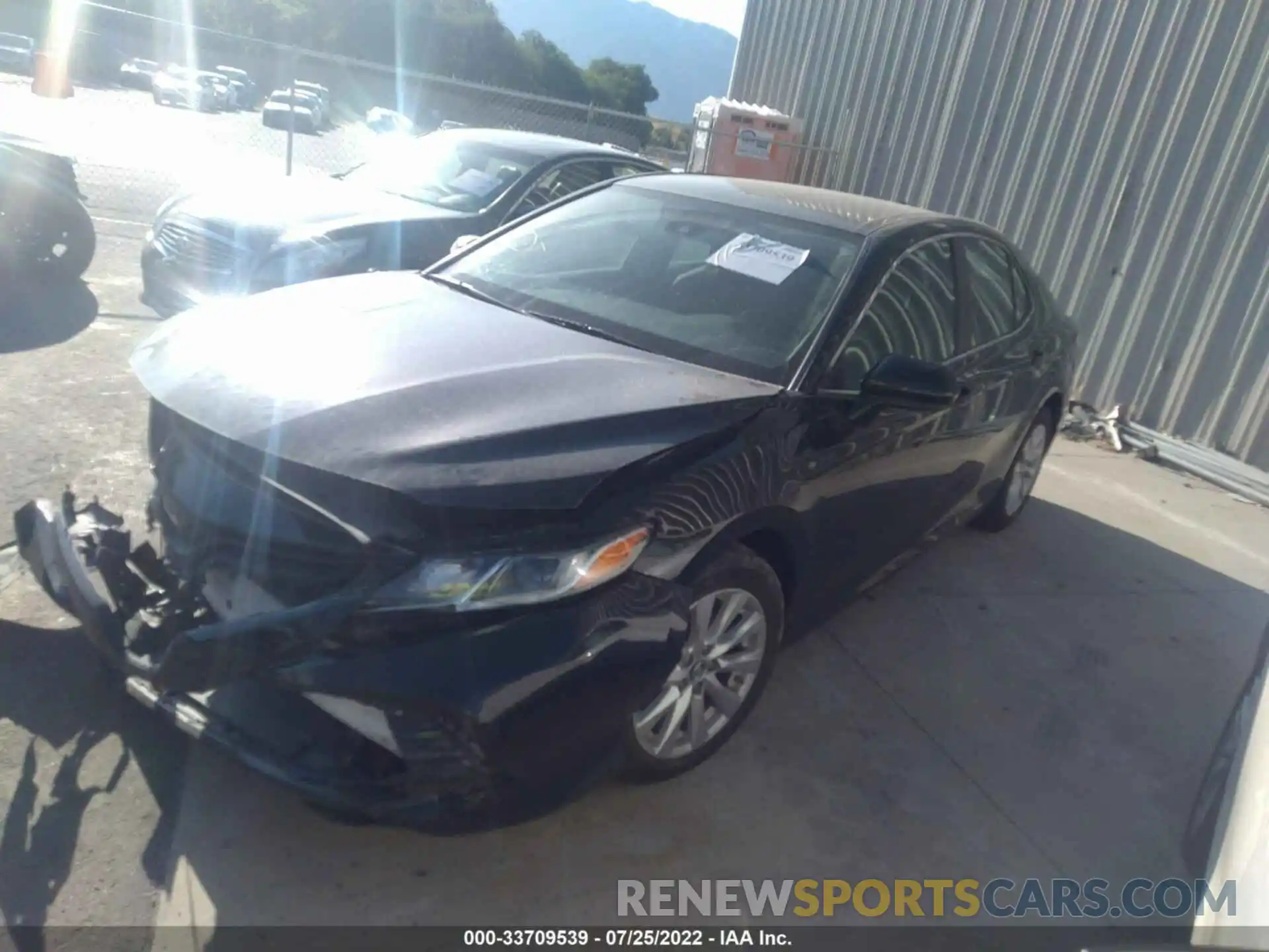 2 Photograph of a damaged car 4T1B11HK3KU217471 TOYOTA CAMRY 2019