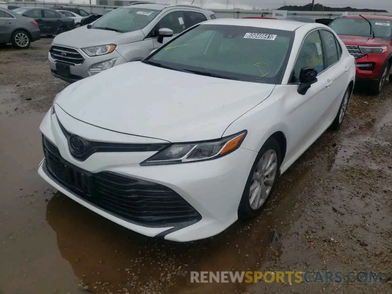 2 Photograph of a damaged car 4T1B11HK3KU217986 TOYOTA CAMRY 2019