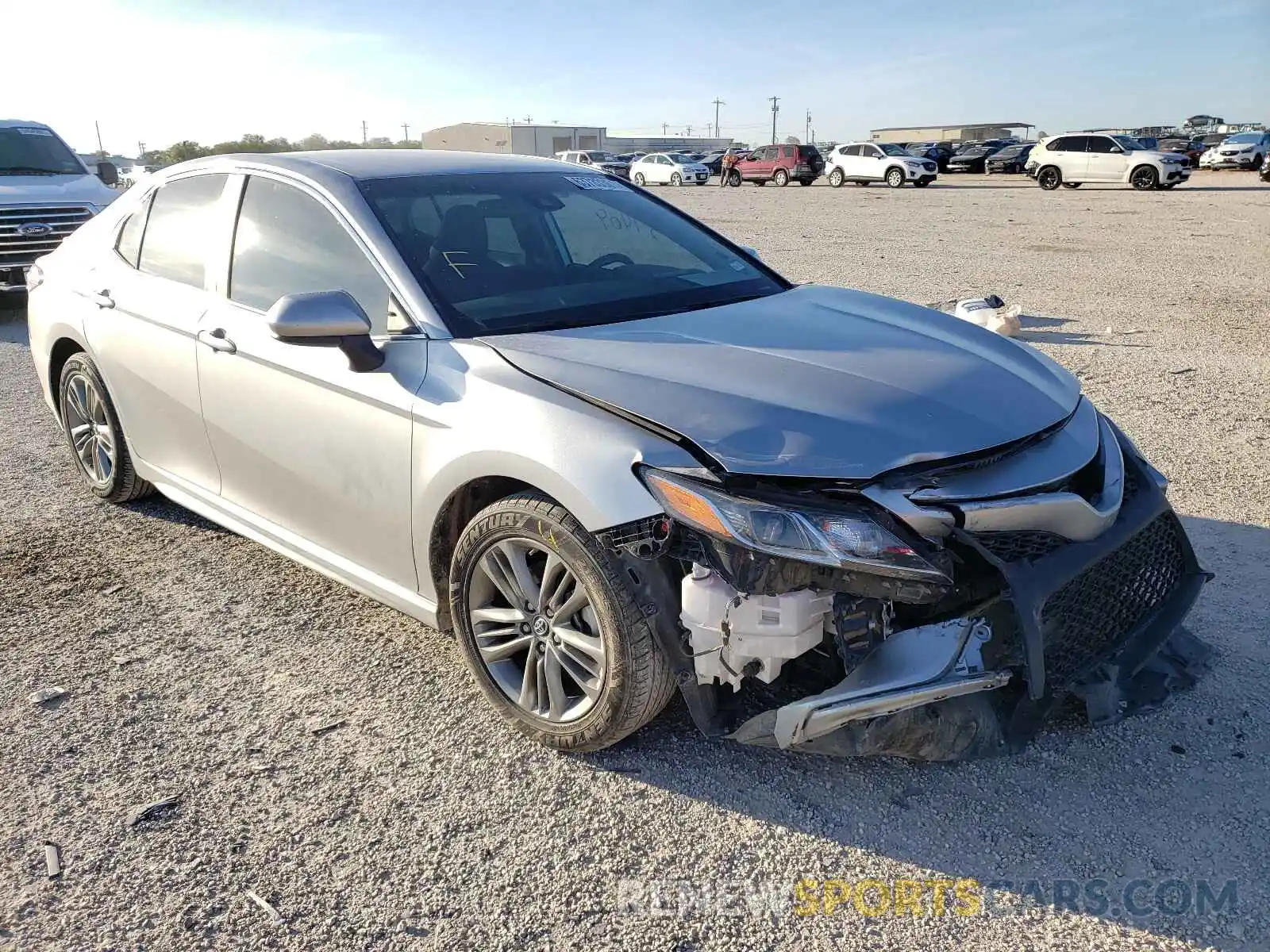 1 Photograph of a damaged car 4T1B11HK3KU218622 TOYOTA CAMRY 2019