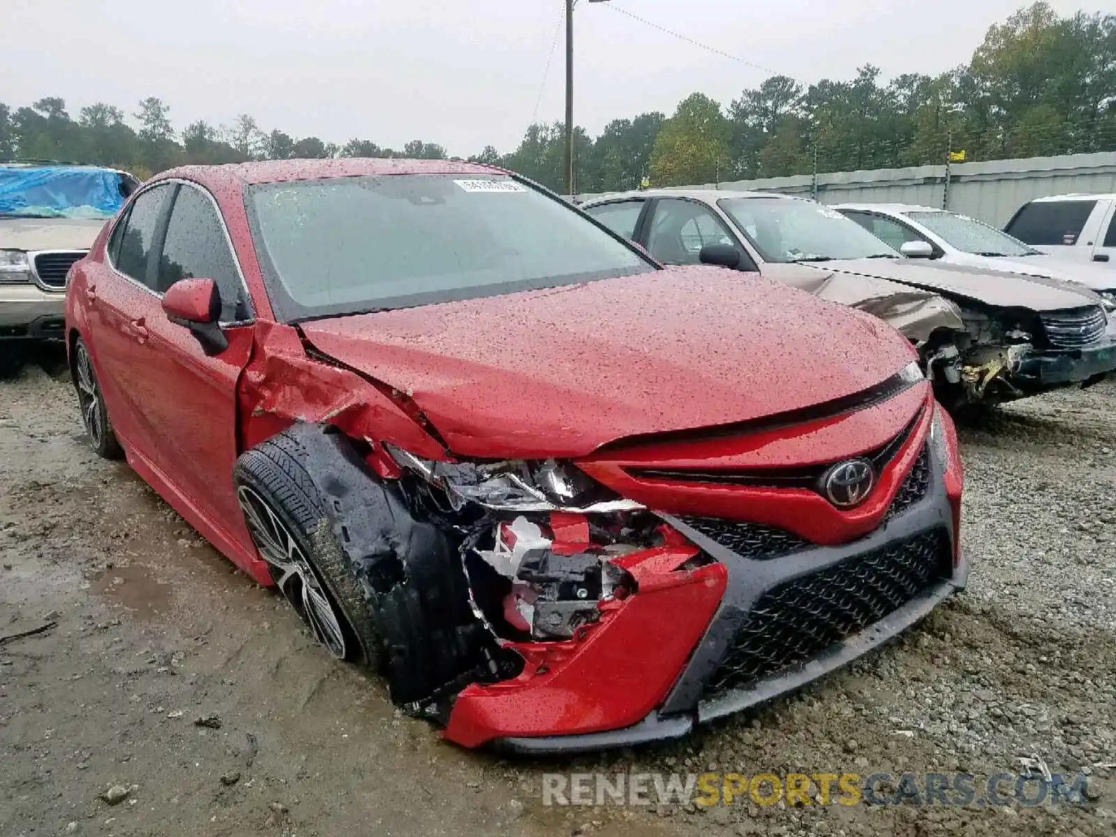 1 Photograph of a damaged car 4T1B11HK3KU218832 TOYOTA CAMRY 2019