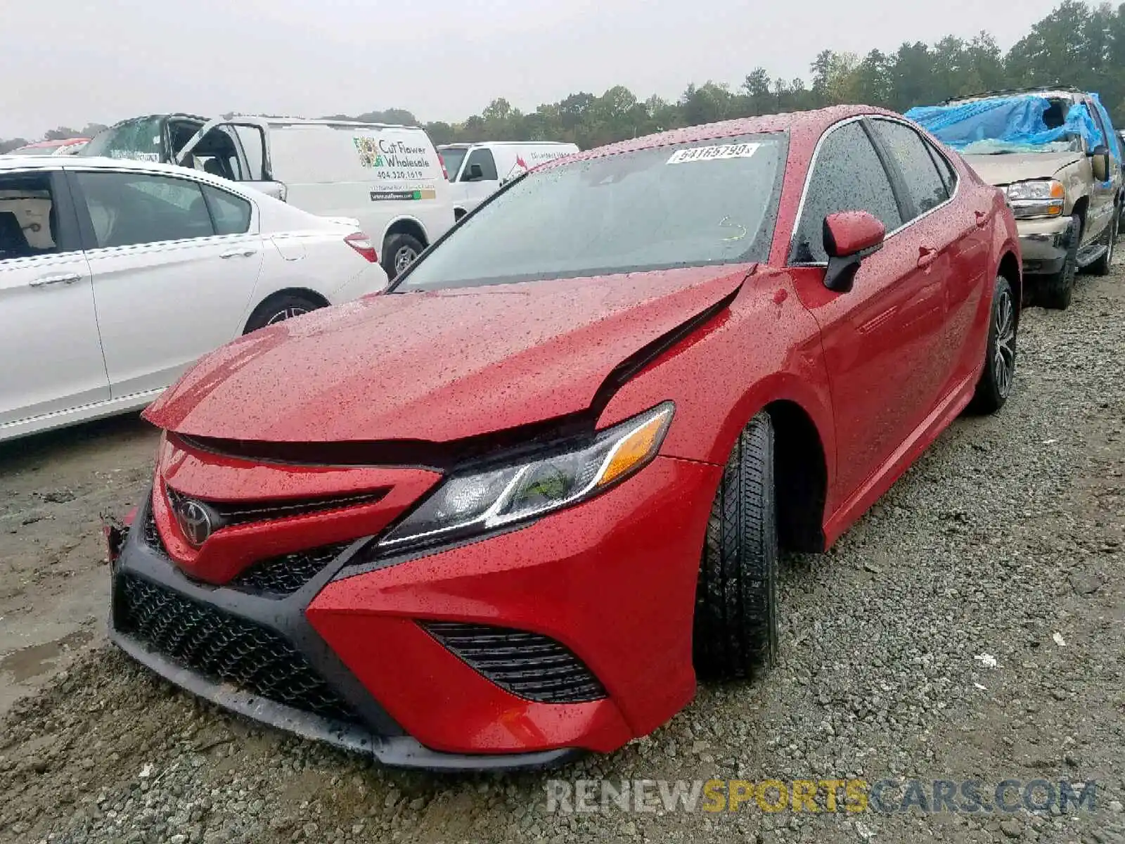 2 Photograph of a damaged car 4T1B11HK3KU218832 TOYOTA CAMRY 2019