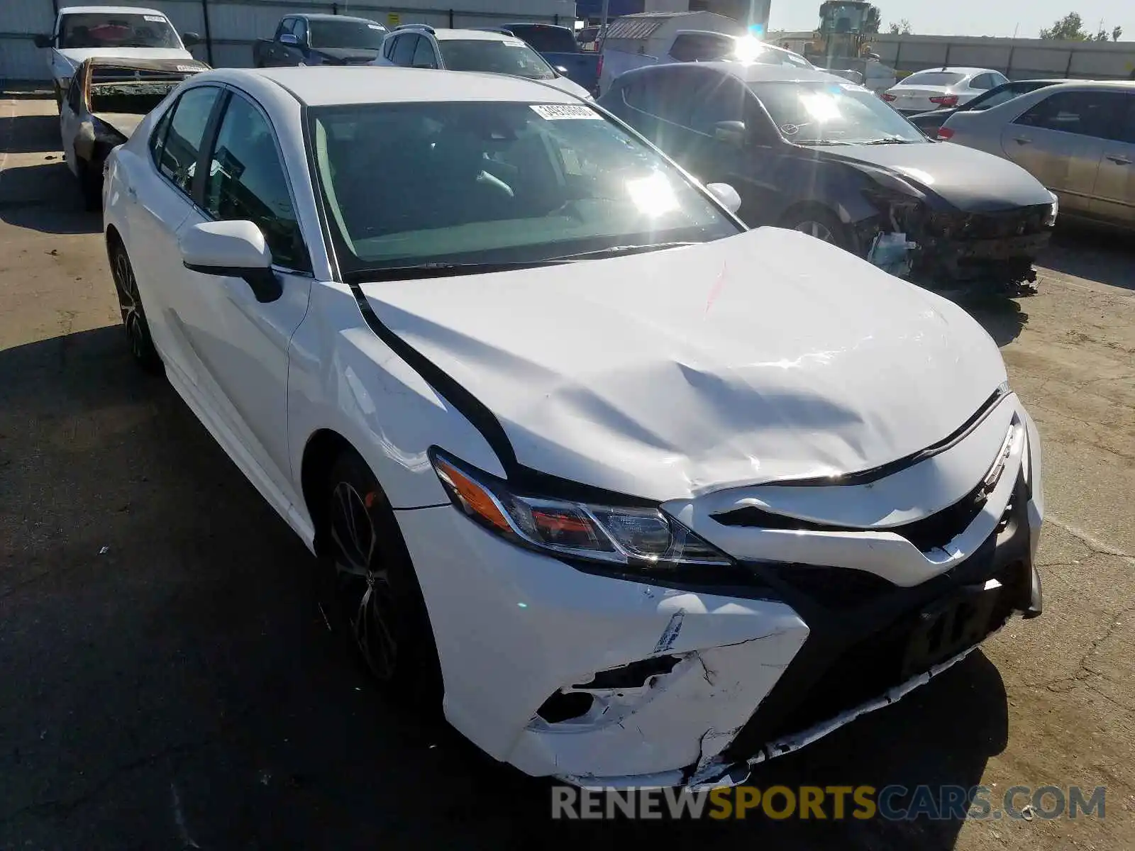 1 Photograph of a damaged car 4T1B11HK3KU218992 TOYOTA CAMRY 2019