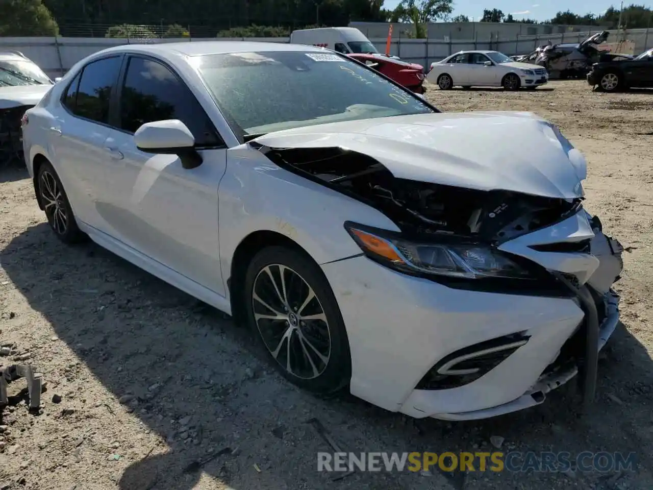 1 Photograph of a damaged car 4T1B11HK3KU219169 TOYOTA CAMRY 2019