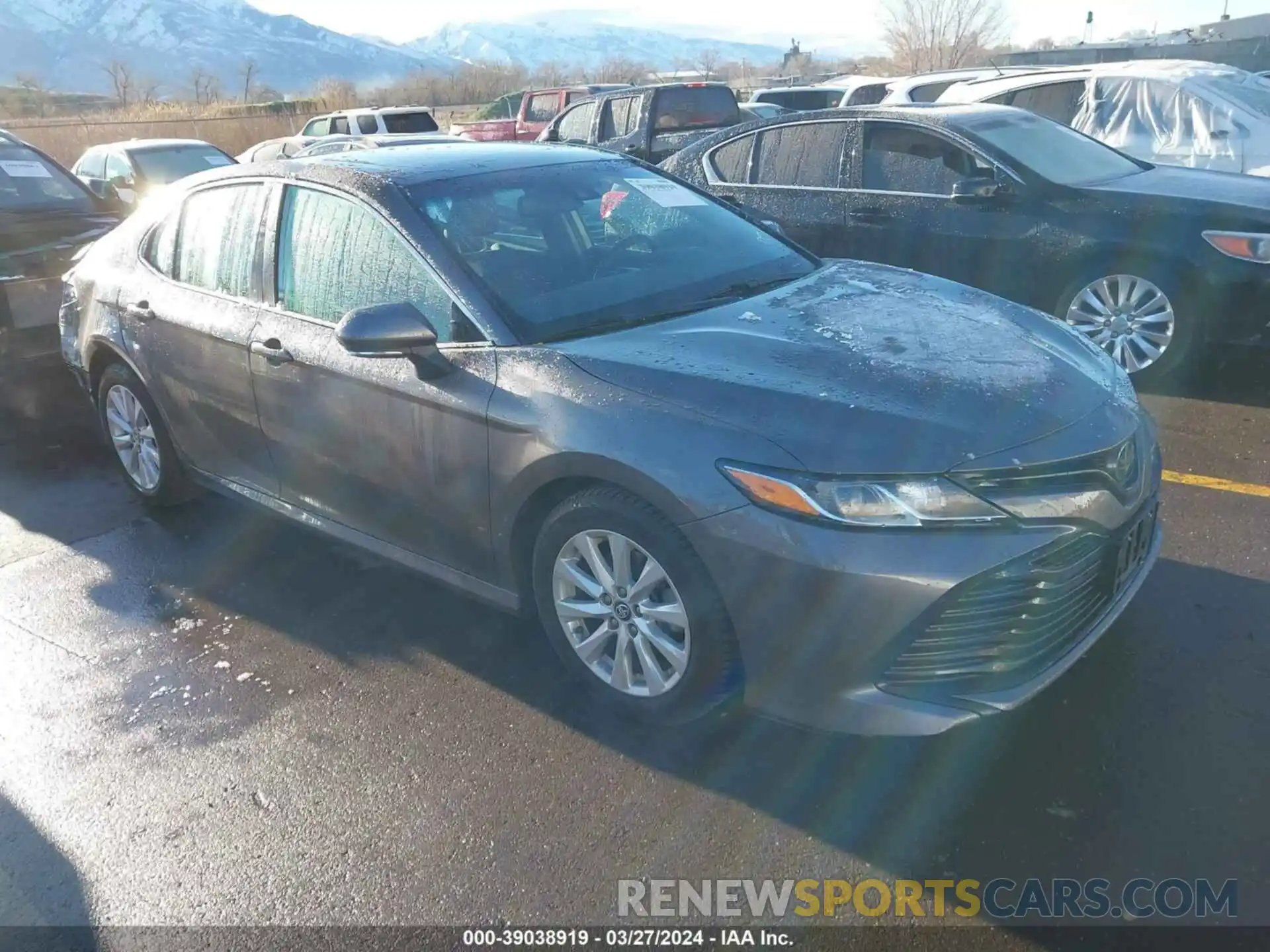 1 Photograph of a damaged car 4T1B11HK3KU219978 TOYOTA CAMRY 2019