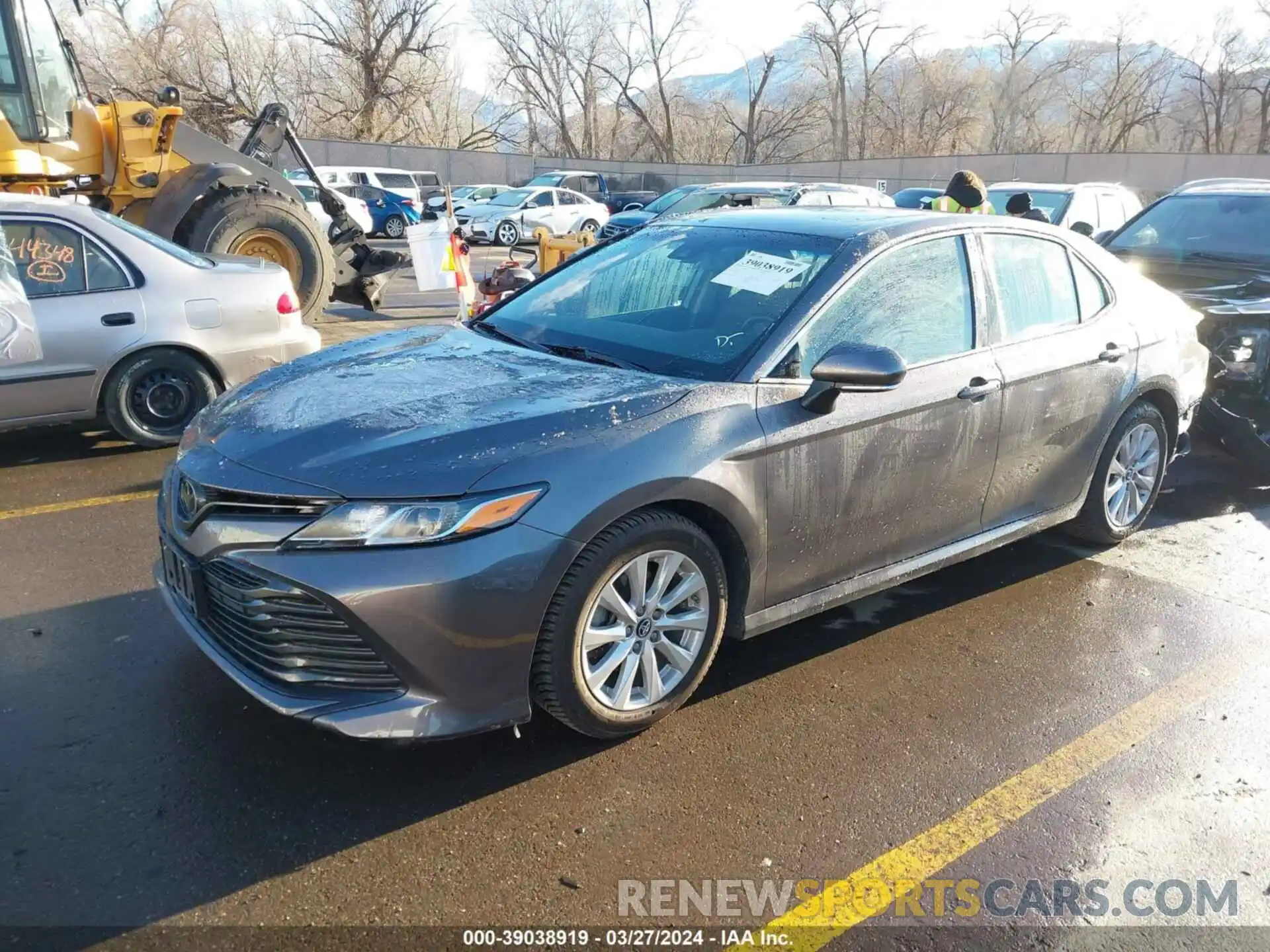 2 Photograph of a damaged car 4T1B11HK3KU219978 TOYOTA CAMRY 2019